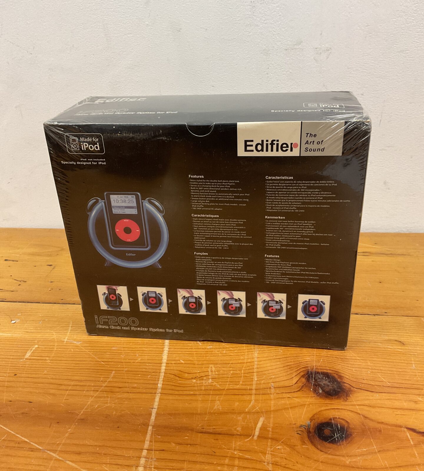 New sealed edifier if200 apple ipod dock speaker system - Image 2