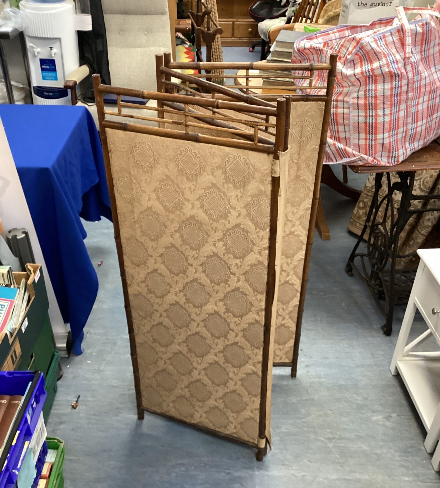 Antique Oriental privacy screen