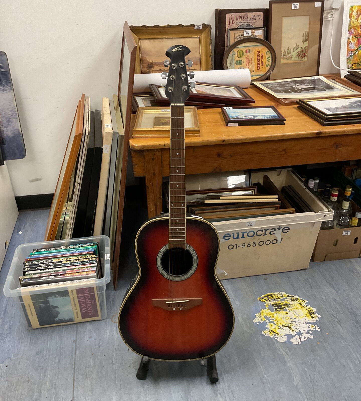 Applause model ae21 electro acoustic guitar