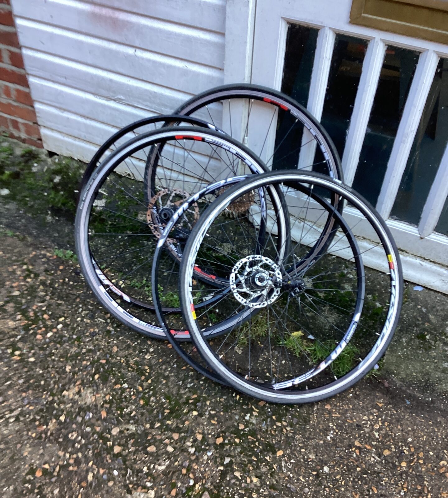 Selection of bike wheels