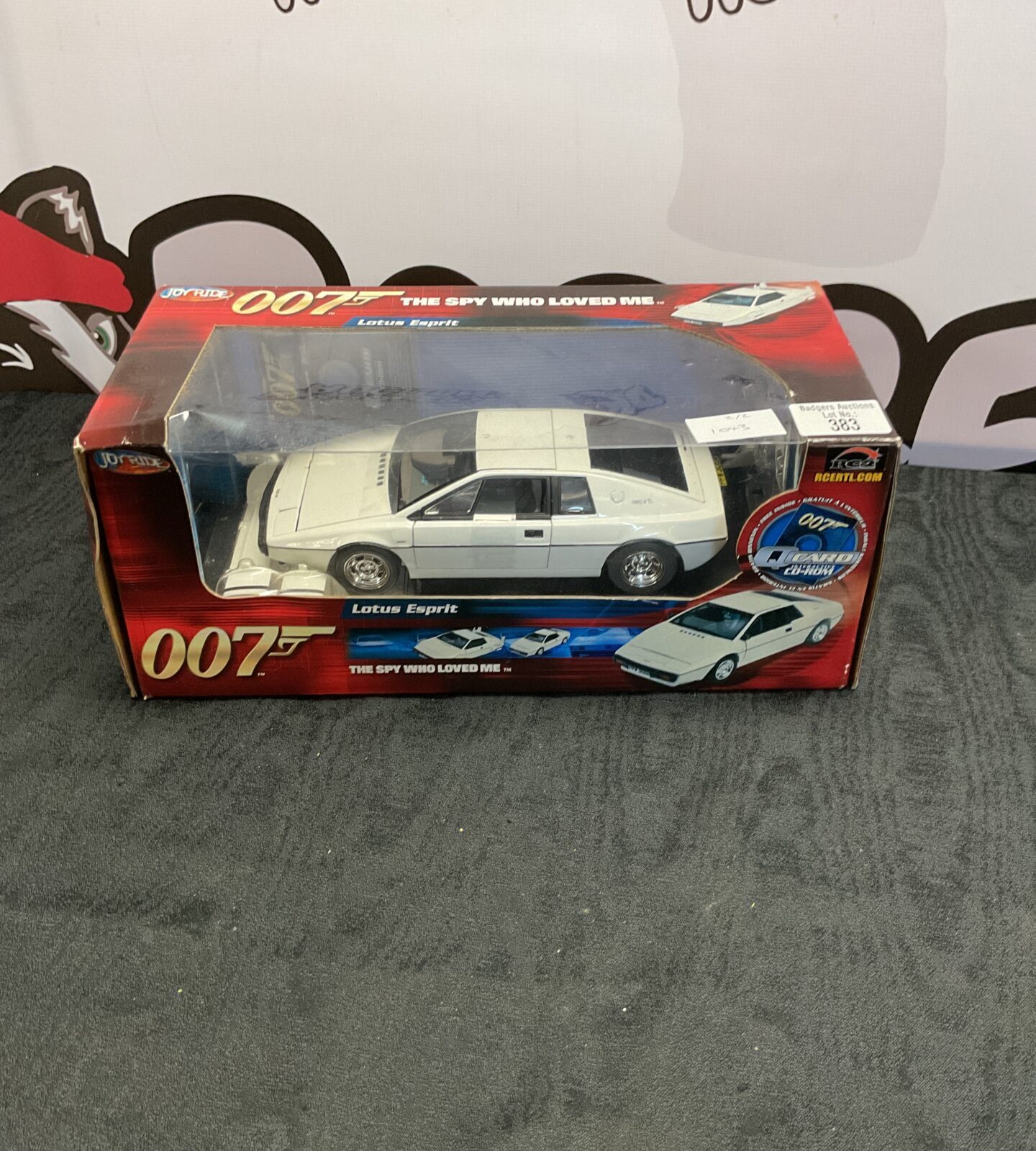 Joy ride 007 diecast boxed lotus espirit