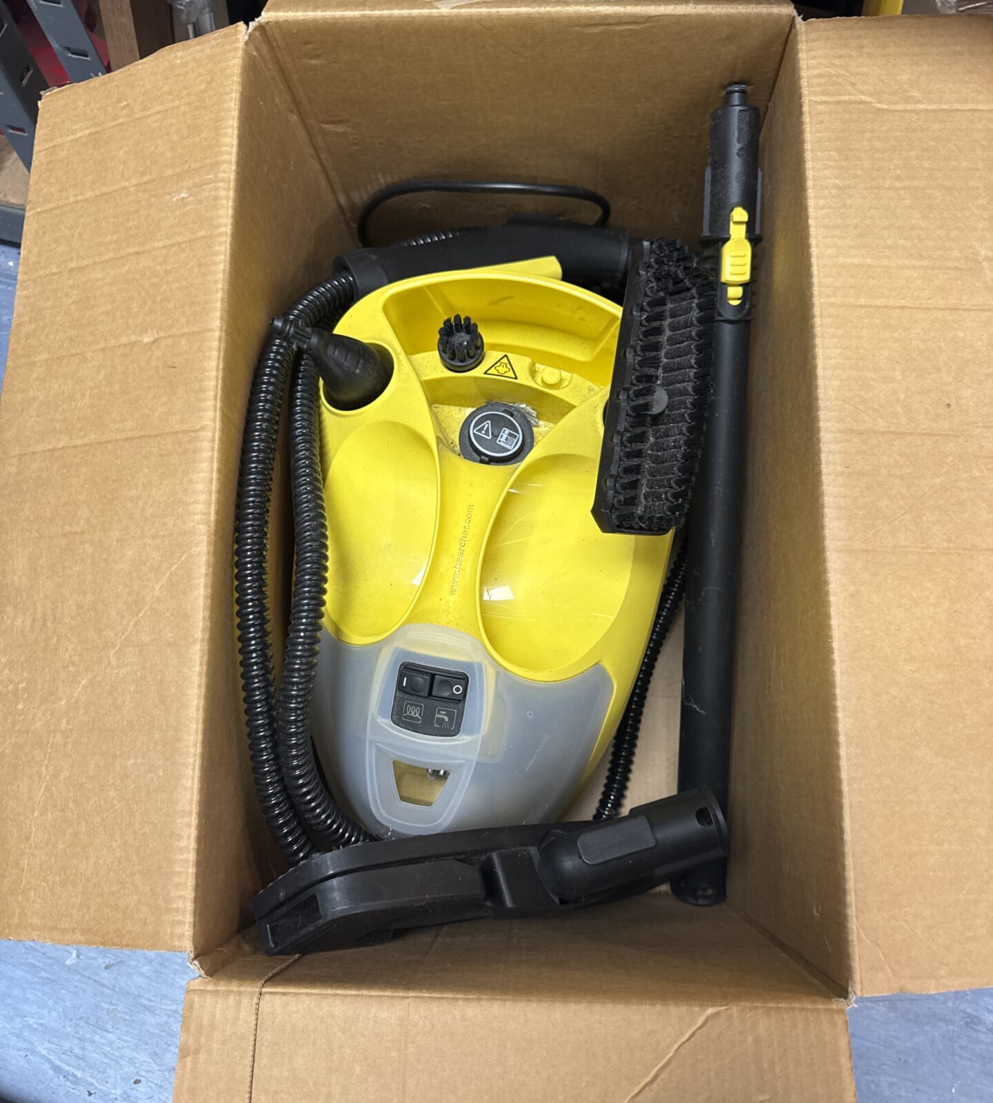 Karcher steam cleaner sc 2.500 c plus - untested