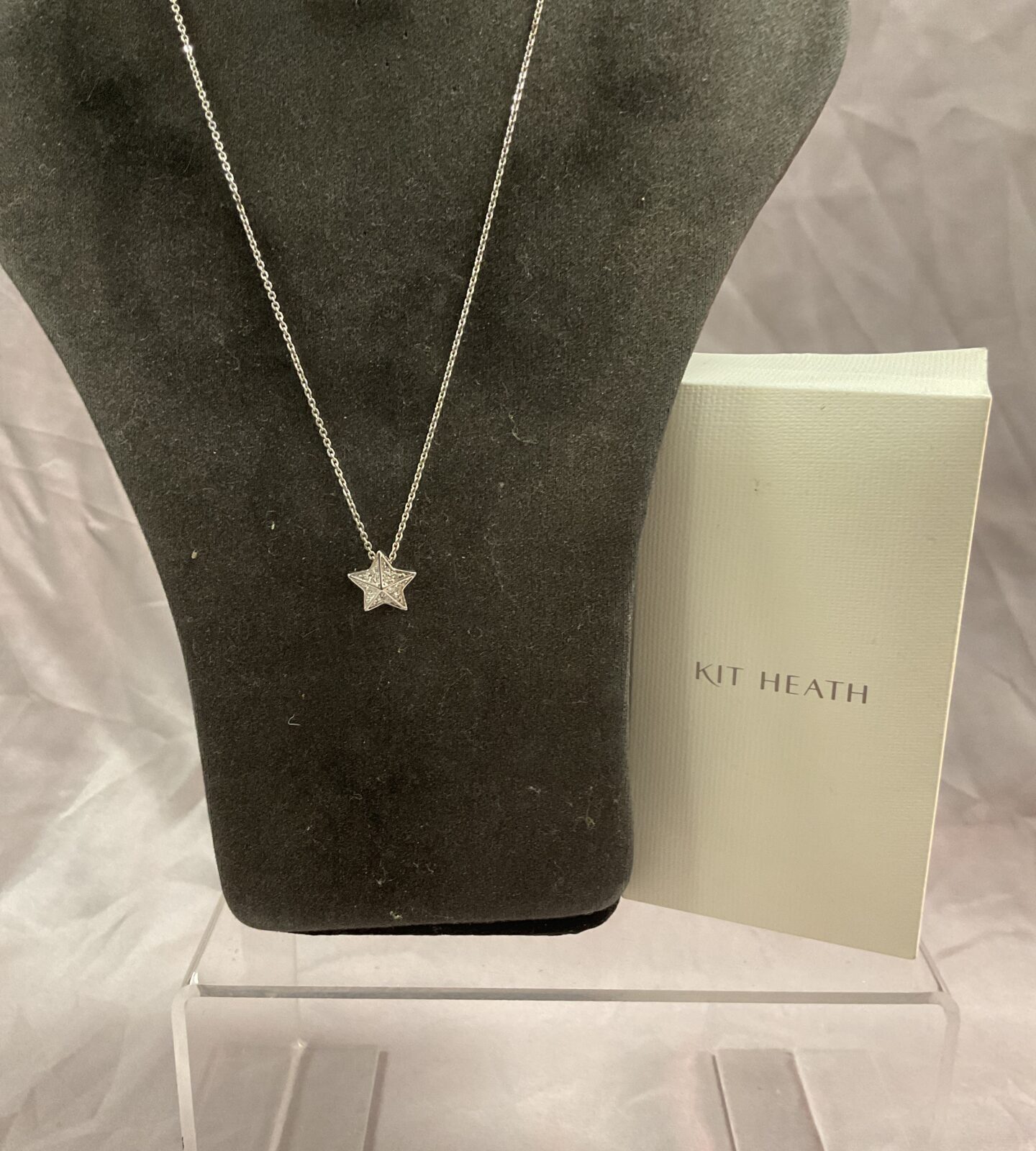 Kit Heath 925 Silver star pendant necklace