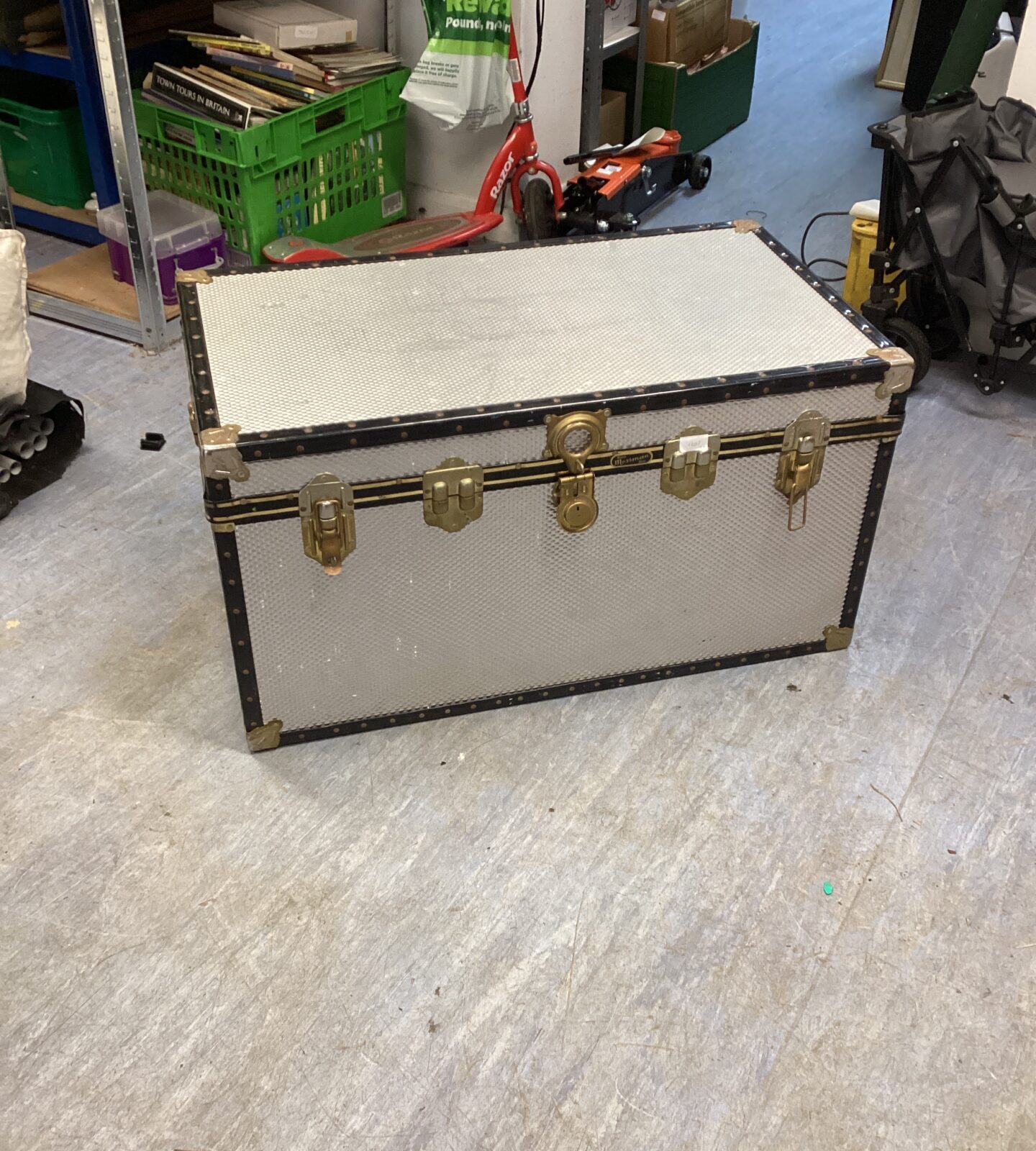 Large Aluminium Chest