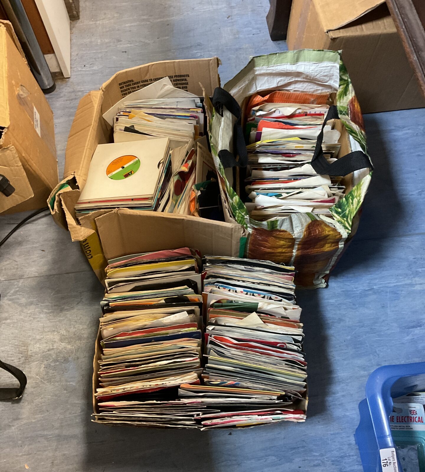 Large Collection of 7” single vinyl records