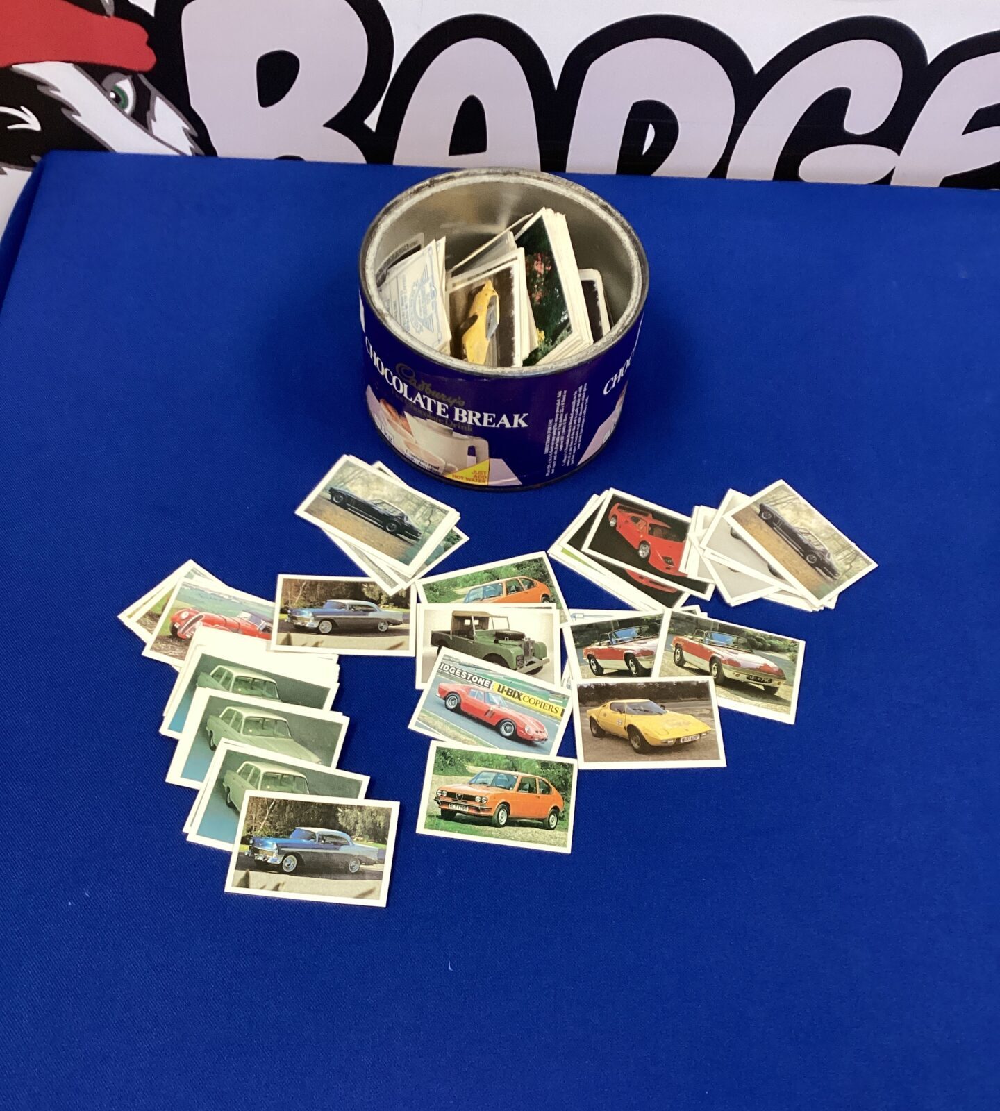 Large quantity of classic Car Tea Cards