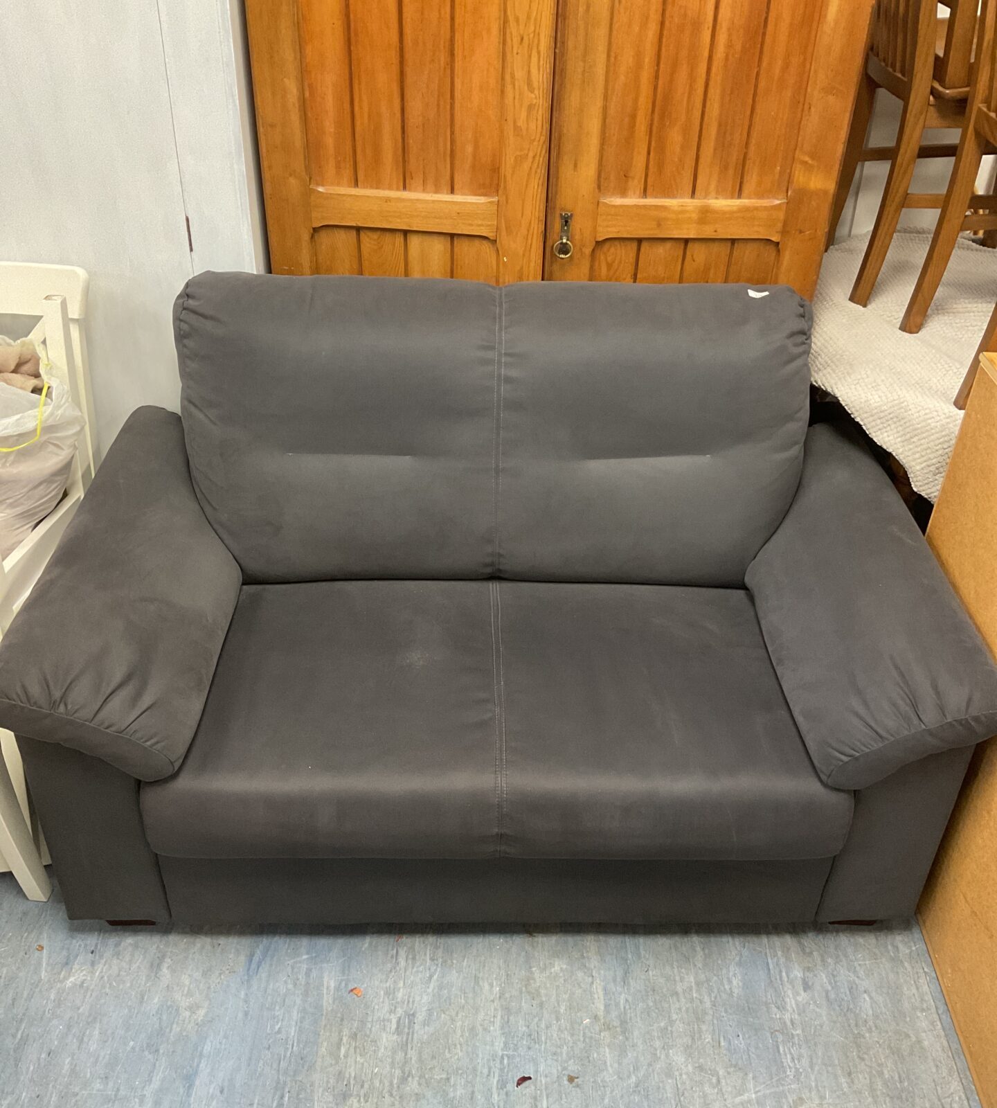 Modern Grey 2 seater sofa