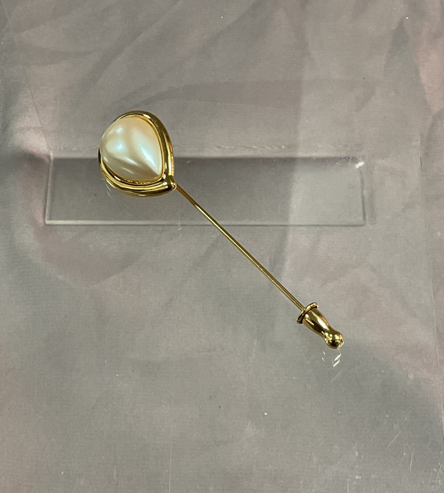 monet pearl hat pin