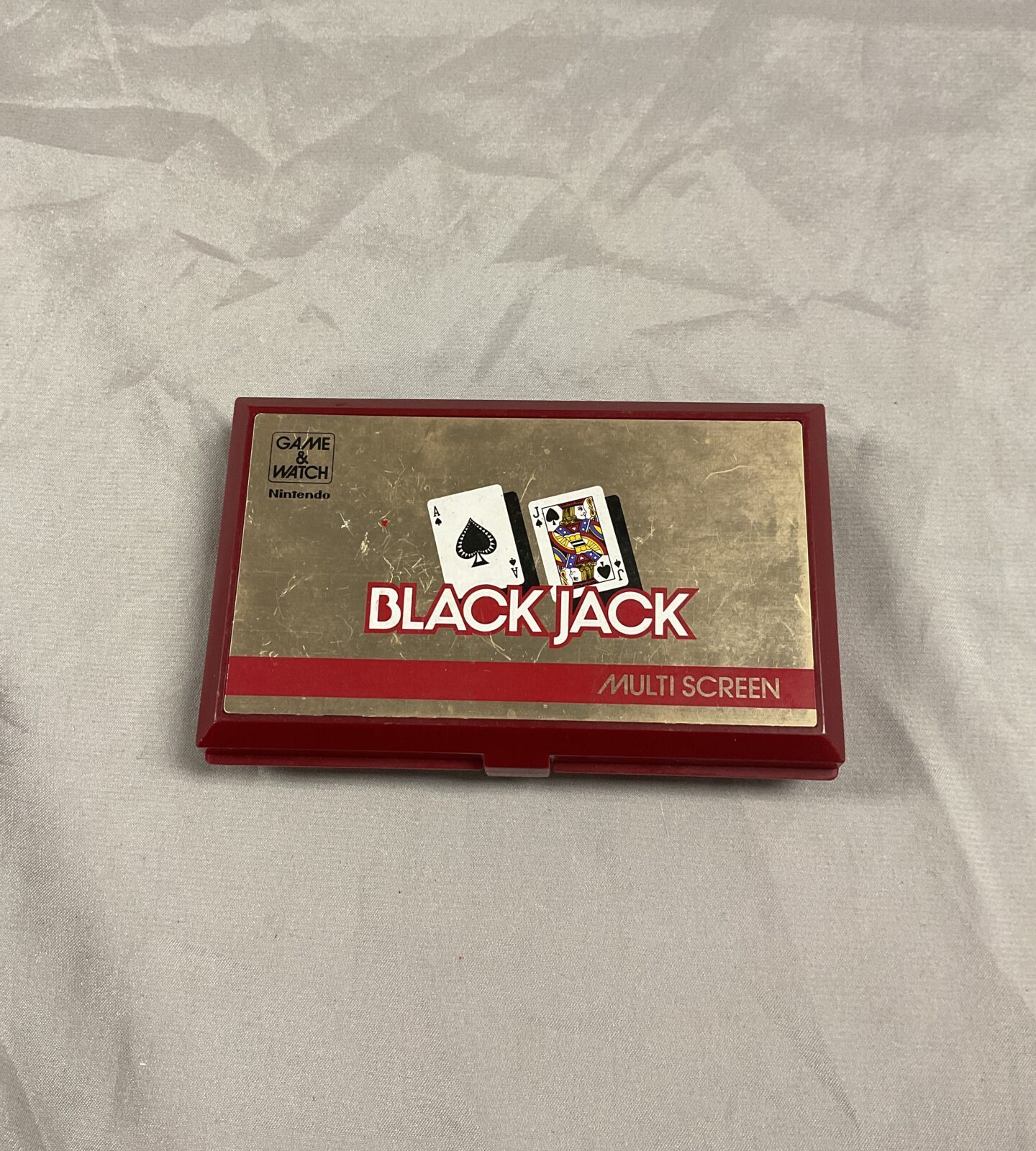 Nintendo Game& Watch black jack bj-60 hand held game