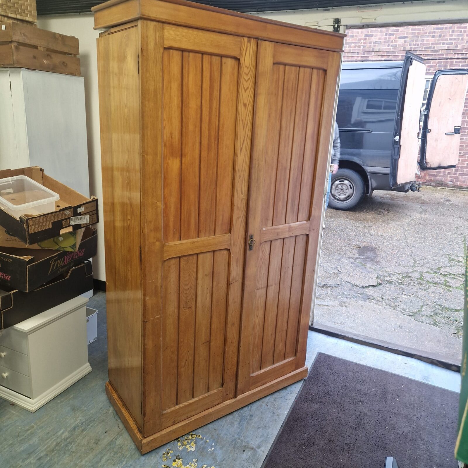 Oak wardrobe W42 x D20 x H78”