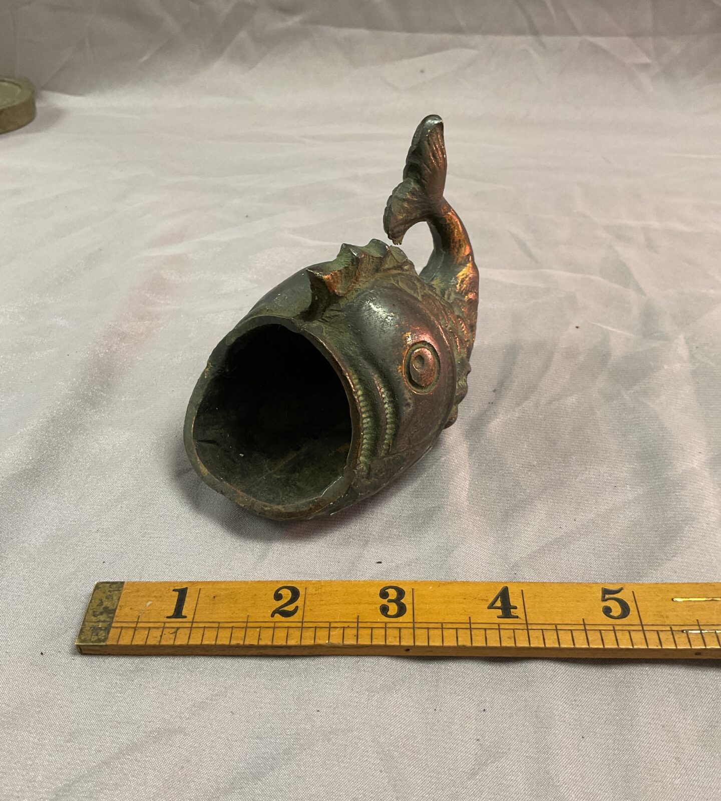 Oriental Bronze brass fish