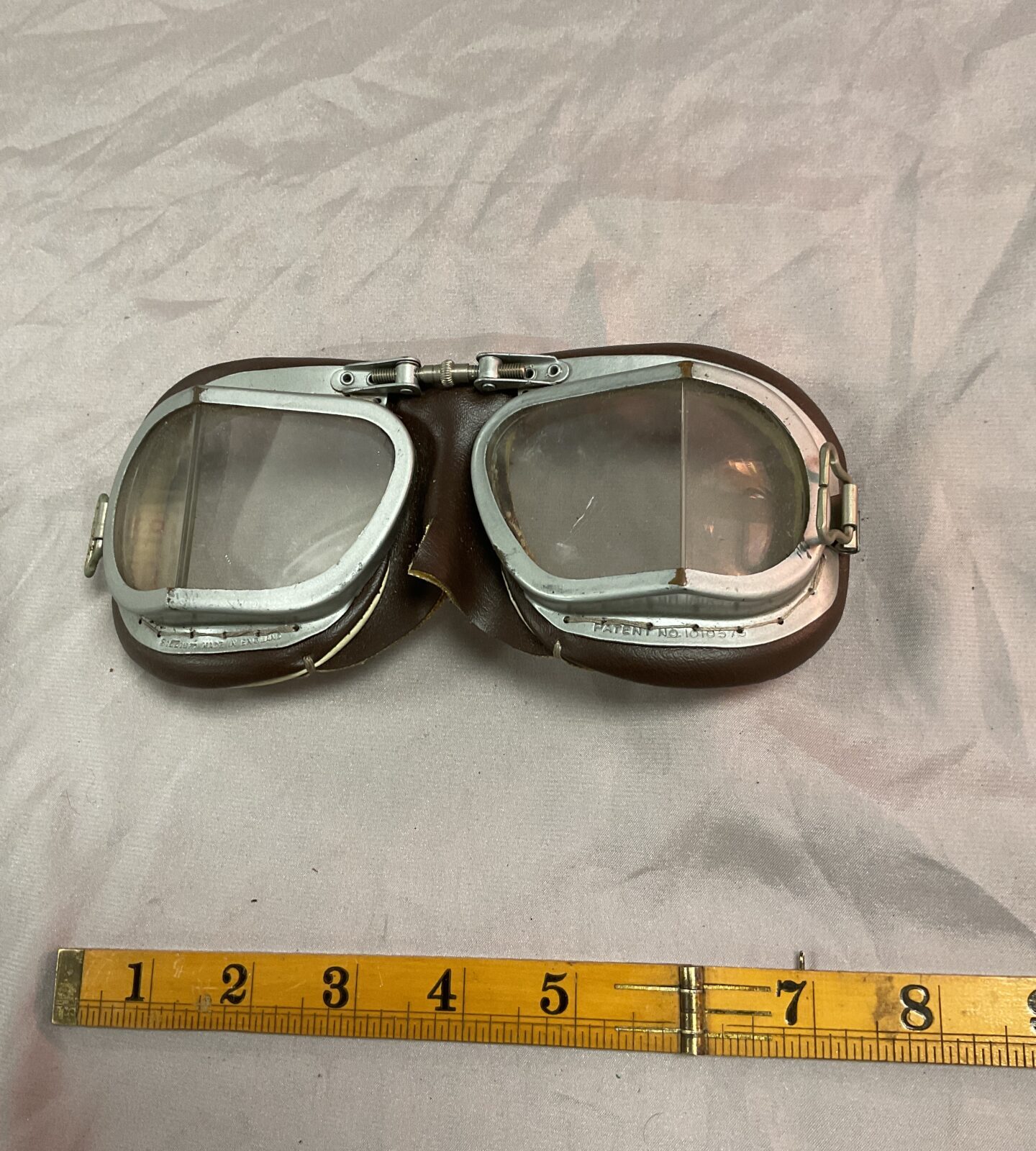 Pair of stadium motorcycle goggles