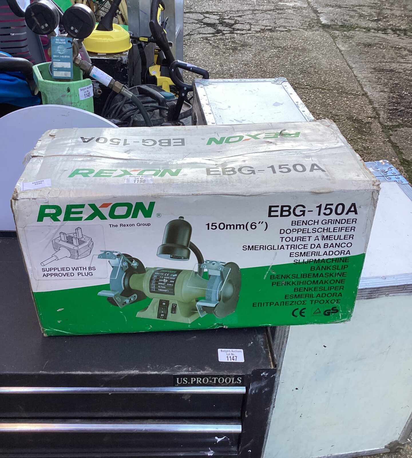 Rexon Bench Grinder Sold as seen