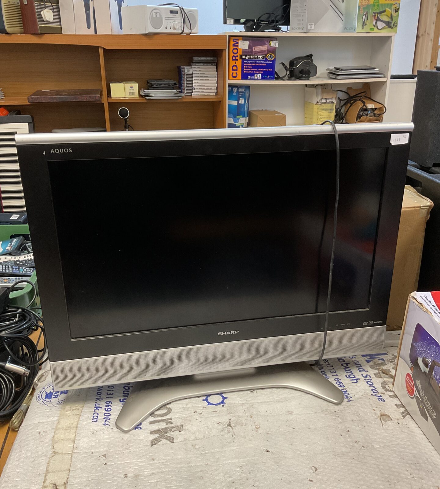 Sharp Aquos 32” hd tv tested and working