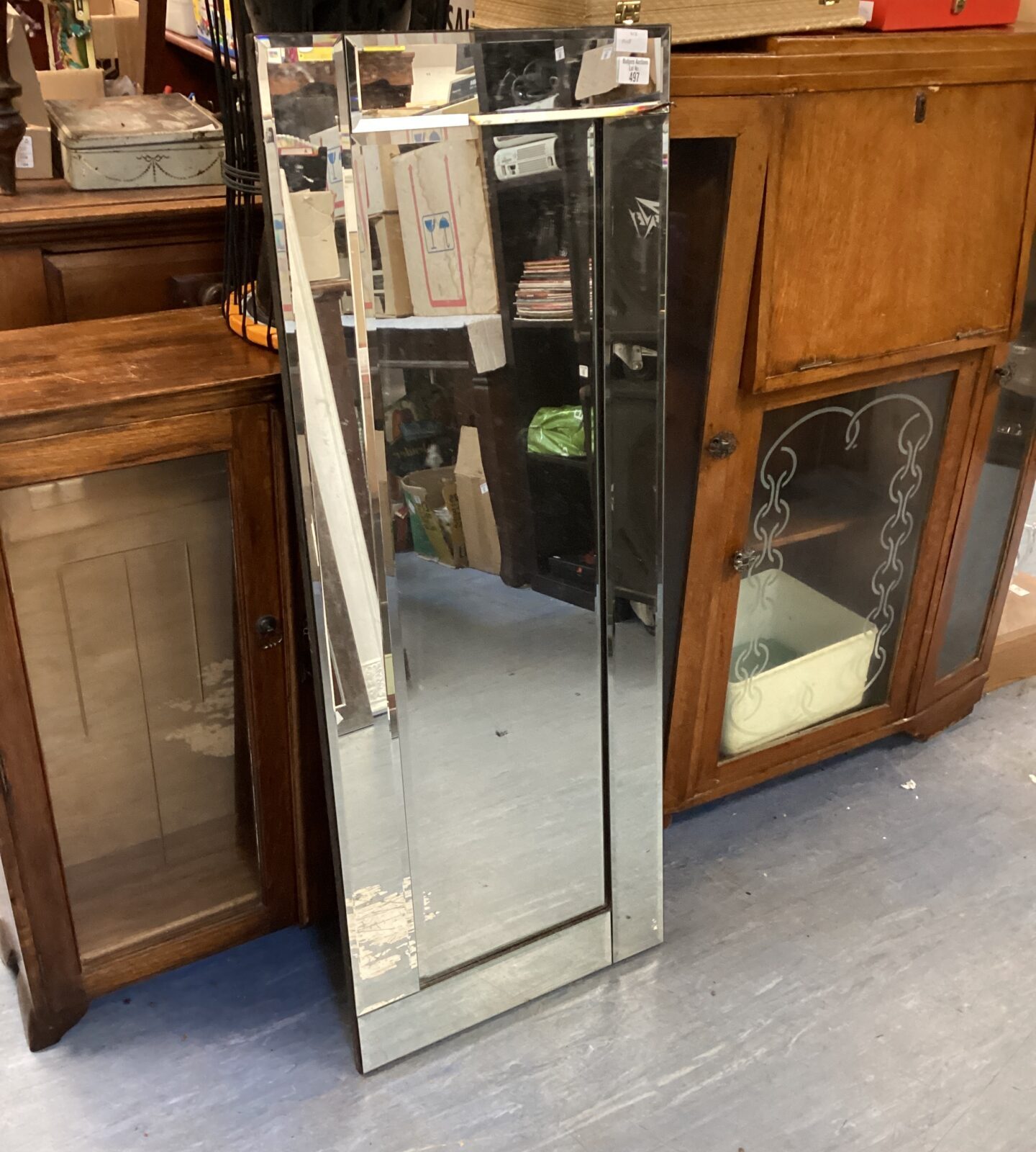 Tall Panelled Mirror 4’