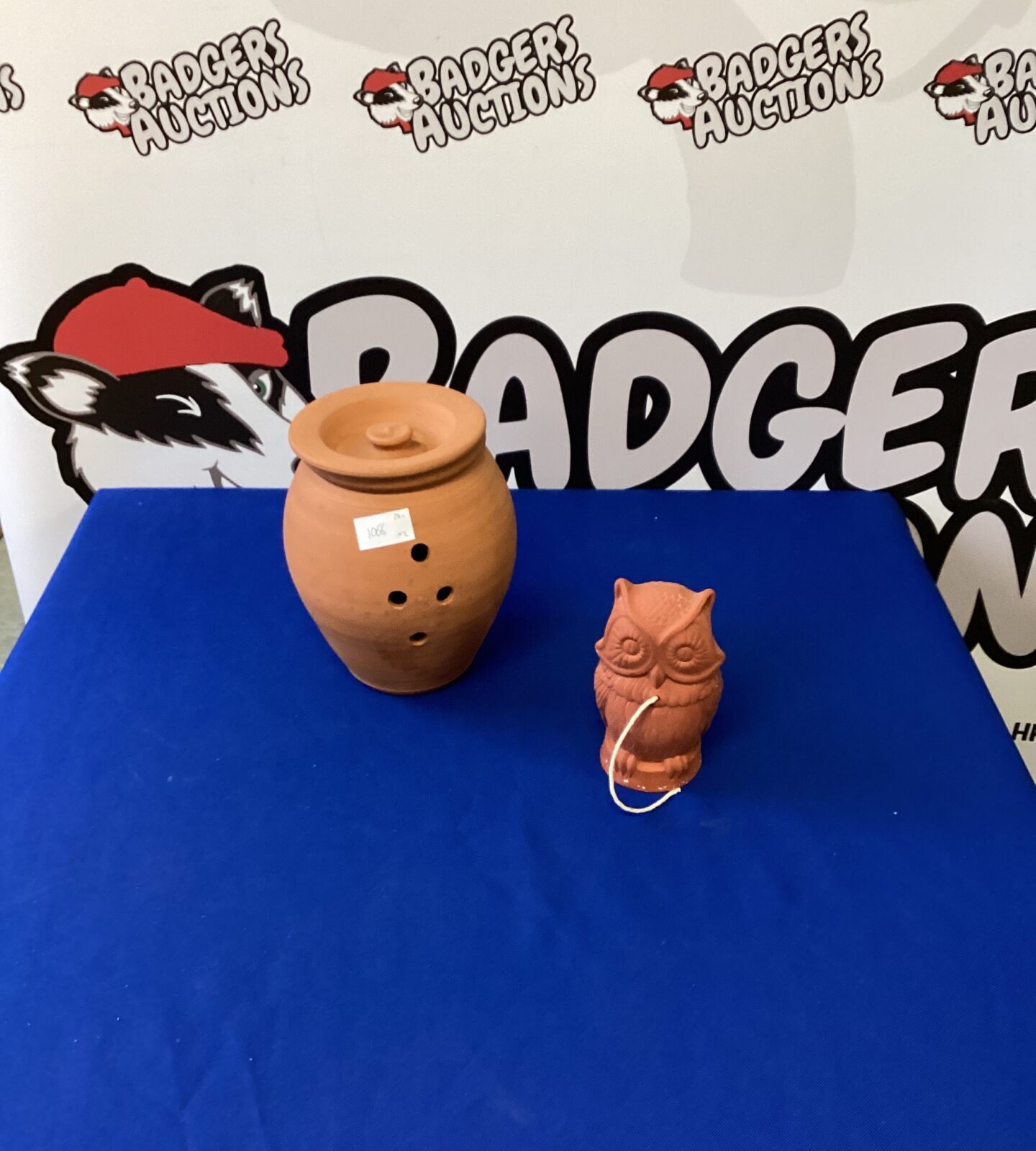 Terracotta Onion Pot and Owl String Dispenser