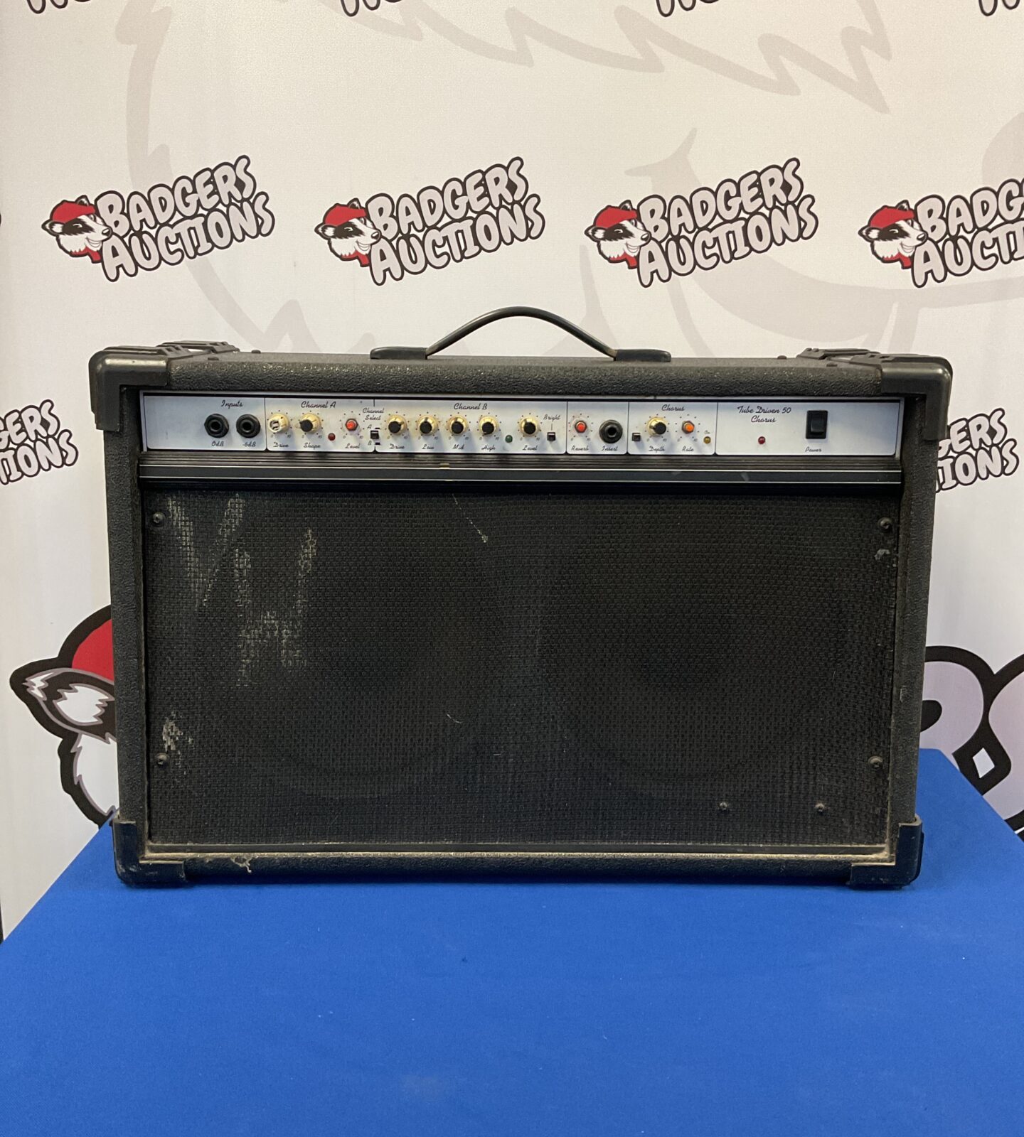 Tube driven 50 chirus valve guitar amplifier