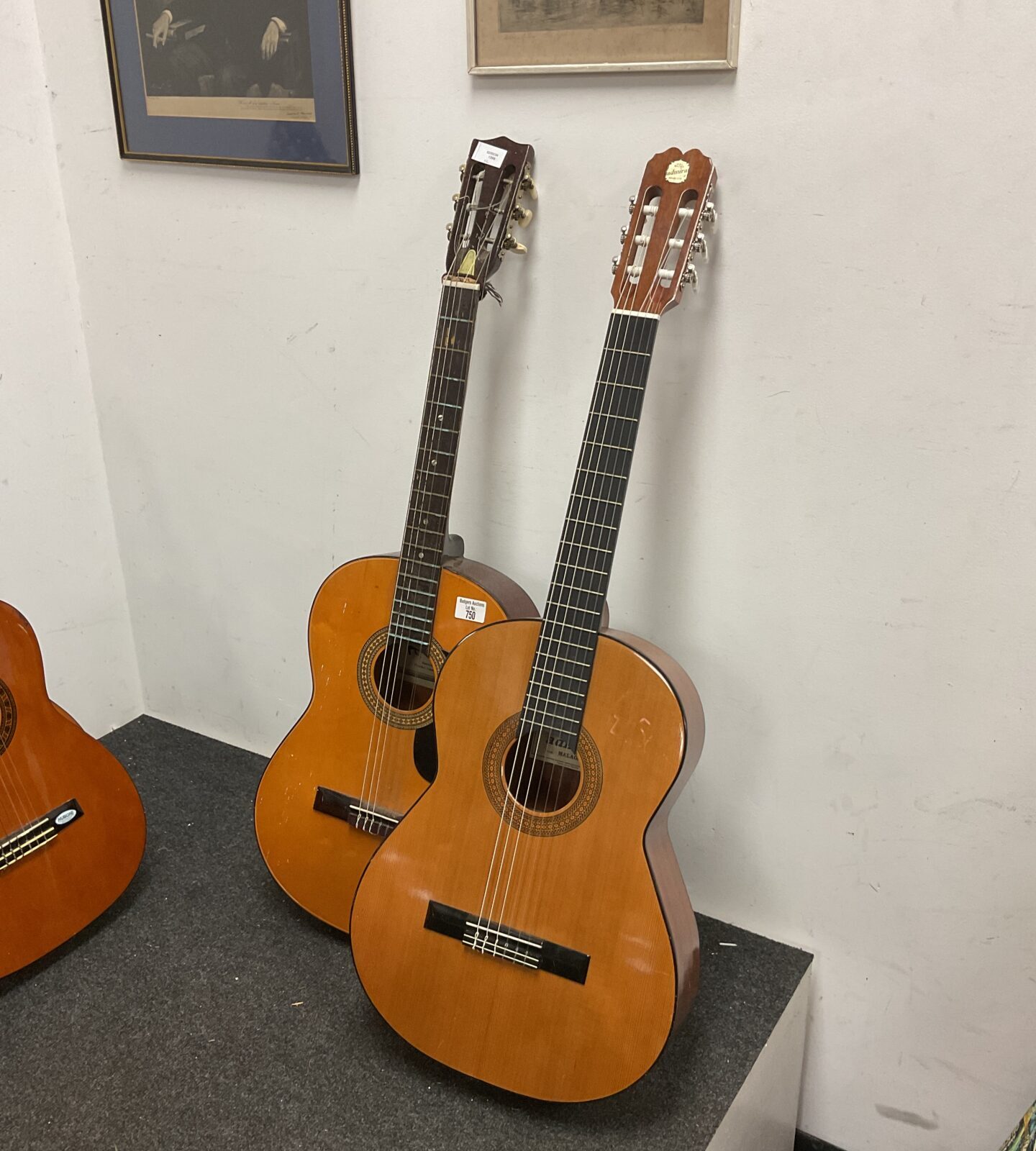 Two acoustic guitars inc admira