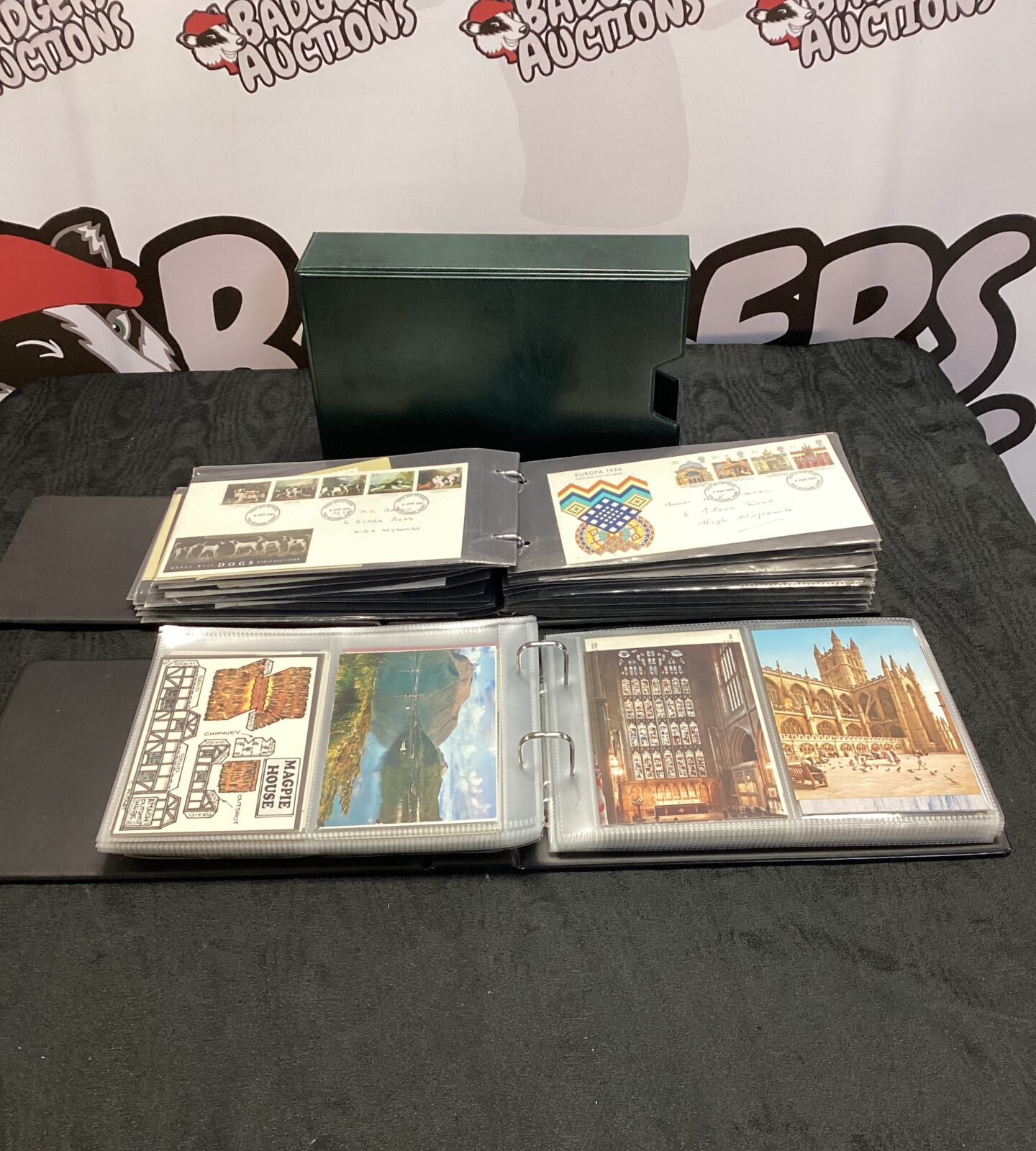 two albums of first day covers