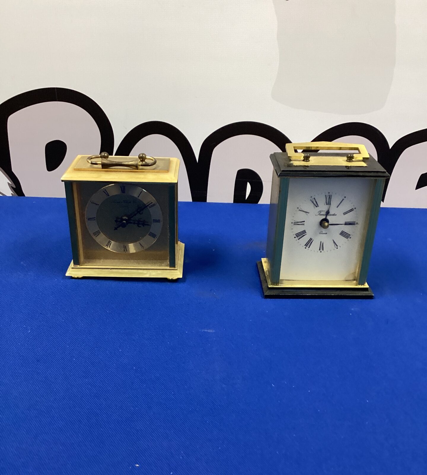 Two Brass Carriage Clocks inc London Clock Company