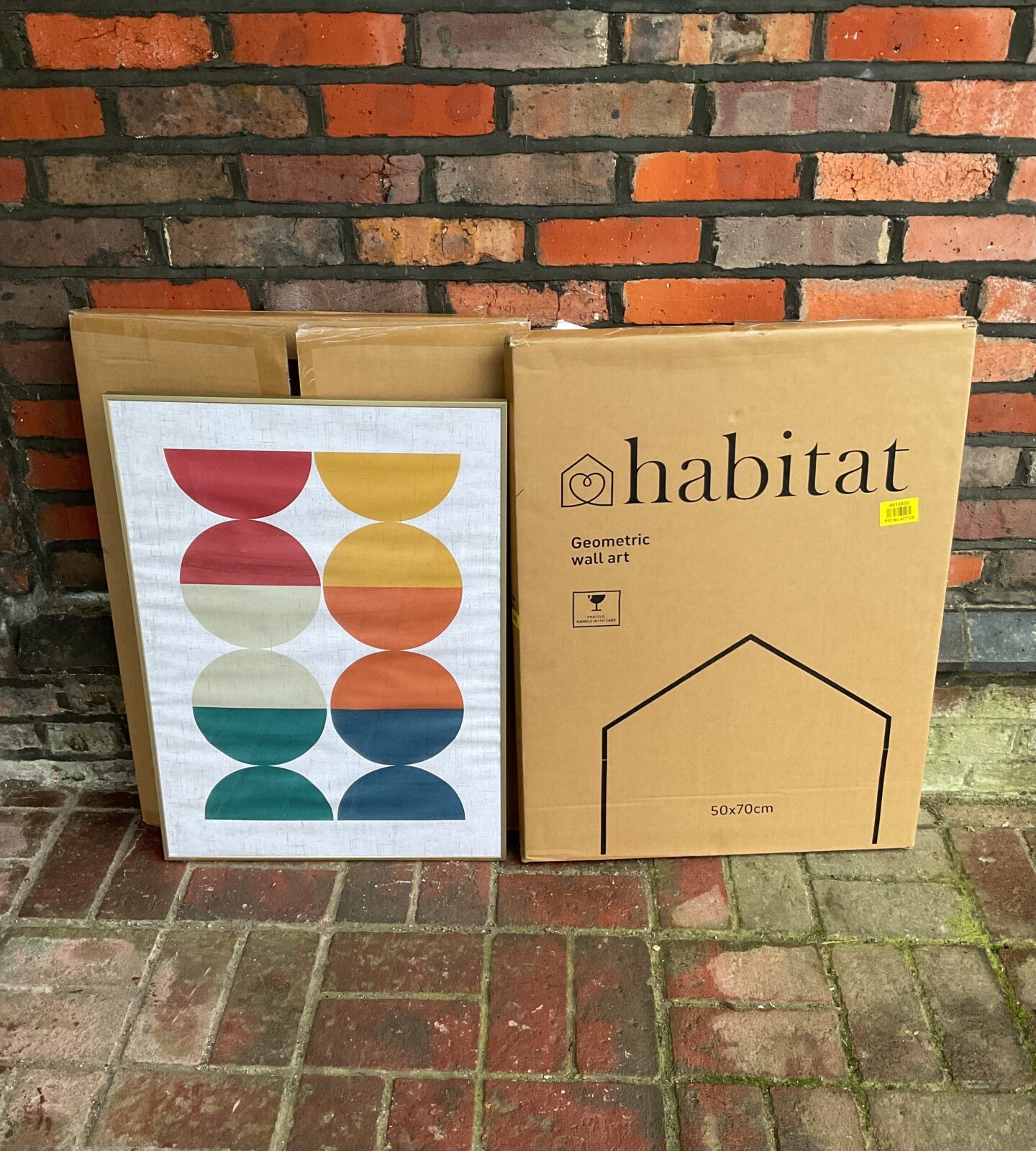 Two new habitat geometric wall art prints