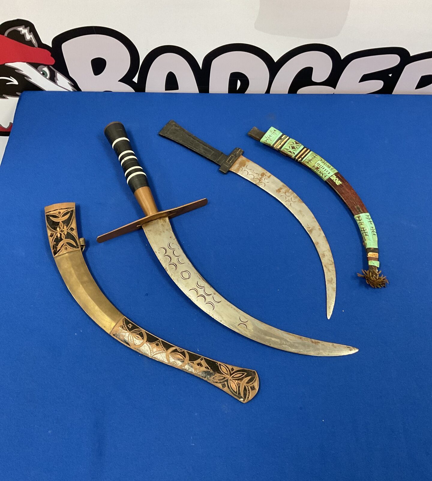 Two north african ceremonial swords