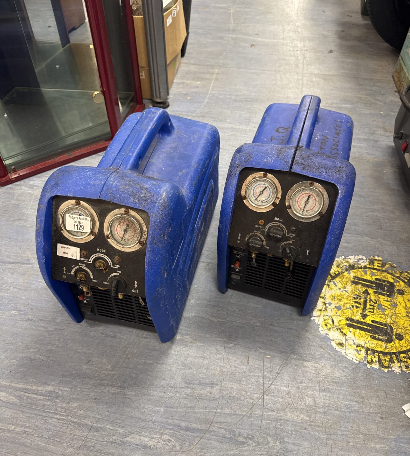 Two portable car air con machines - untested