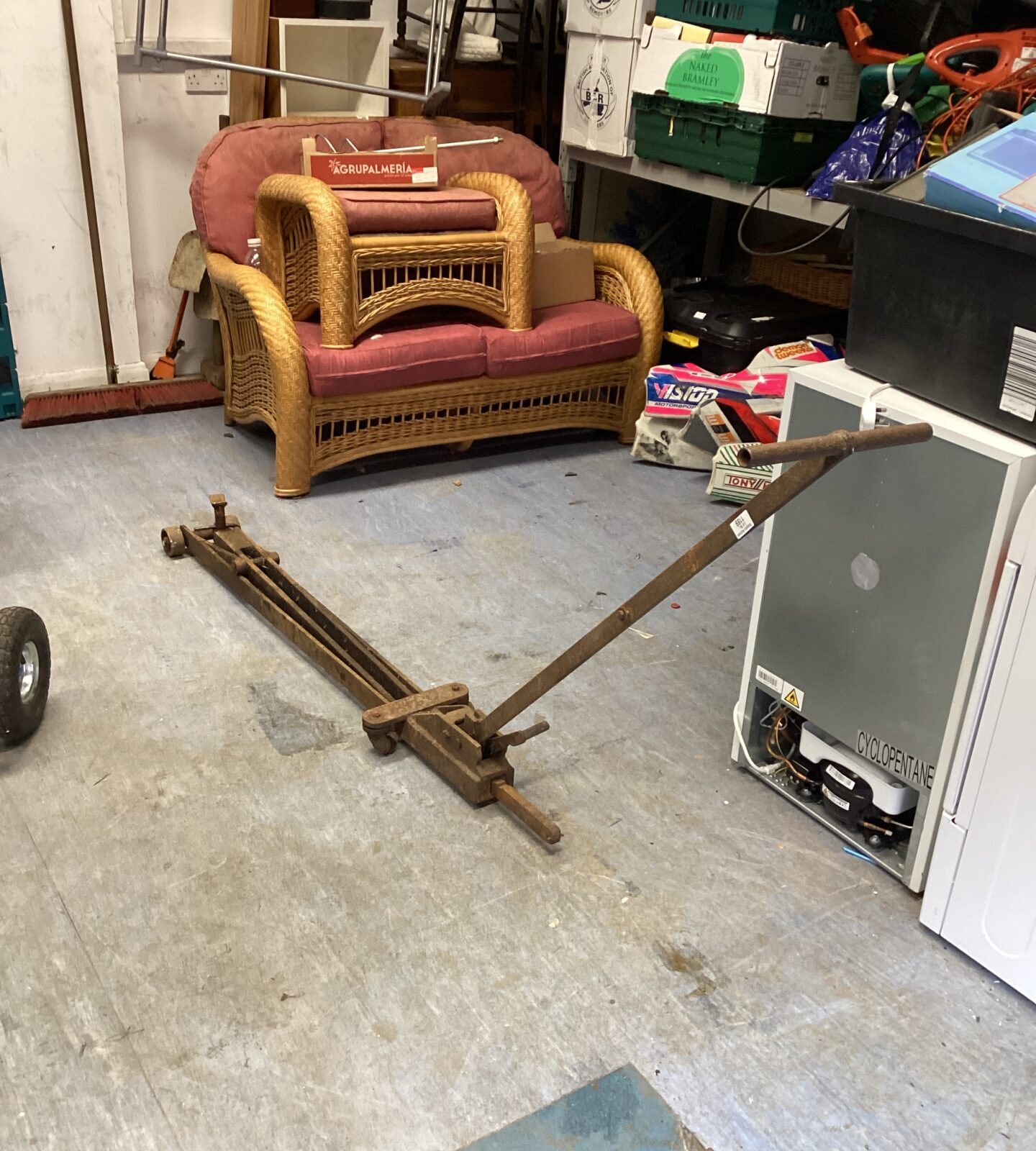 Vintage Long Trolley Jack