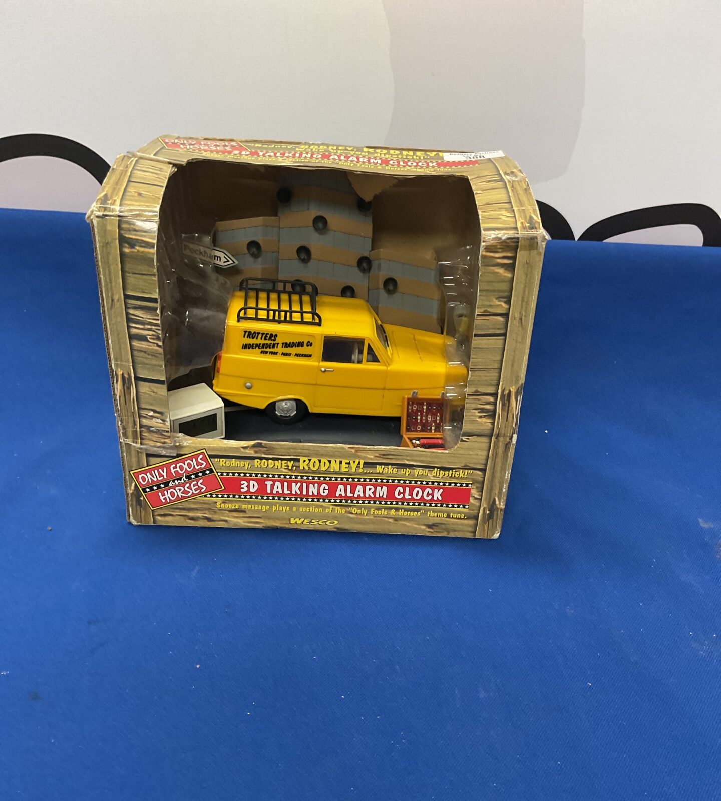 Wesco only fools and horses 3d alarm clock