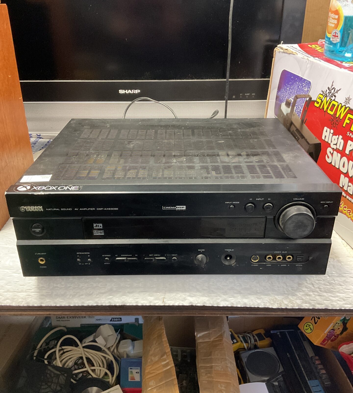 Yamaha dsp-ax630se av amplifier