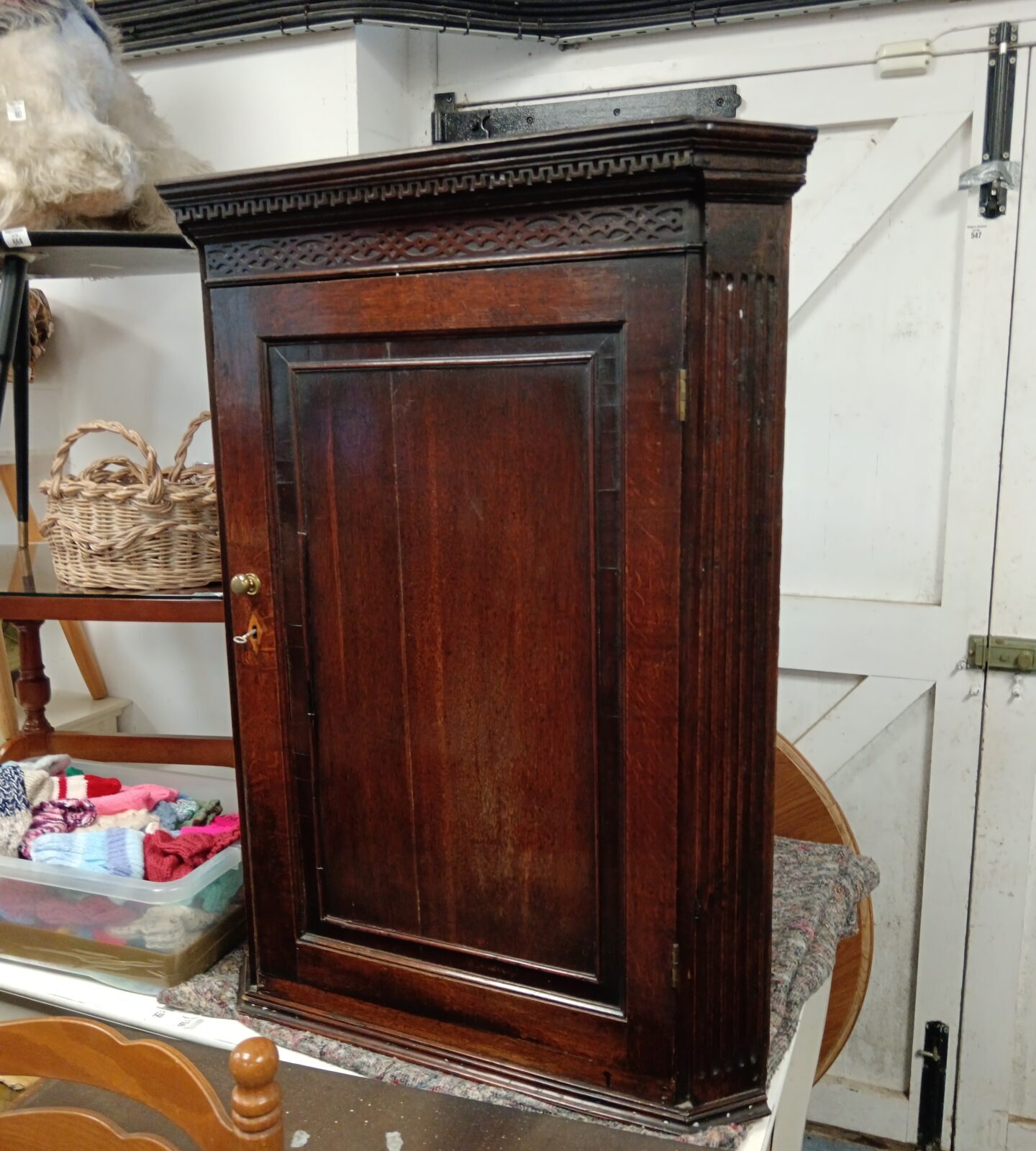 Georgian corner cabinet