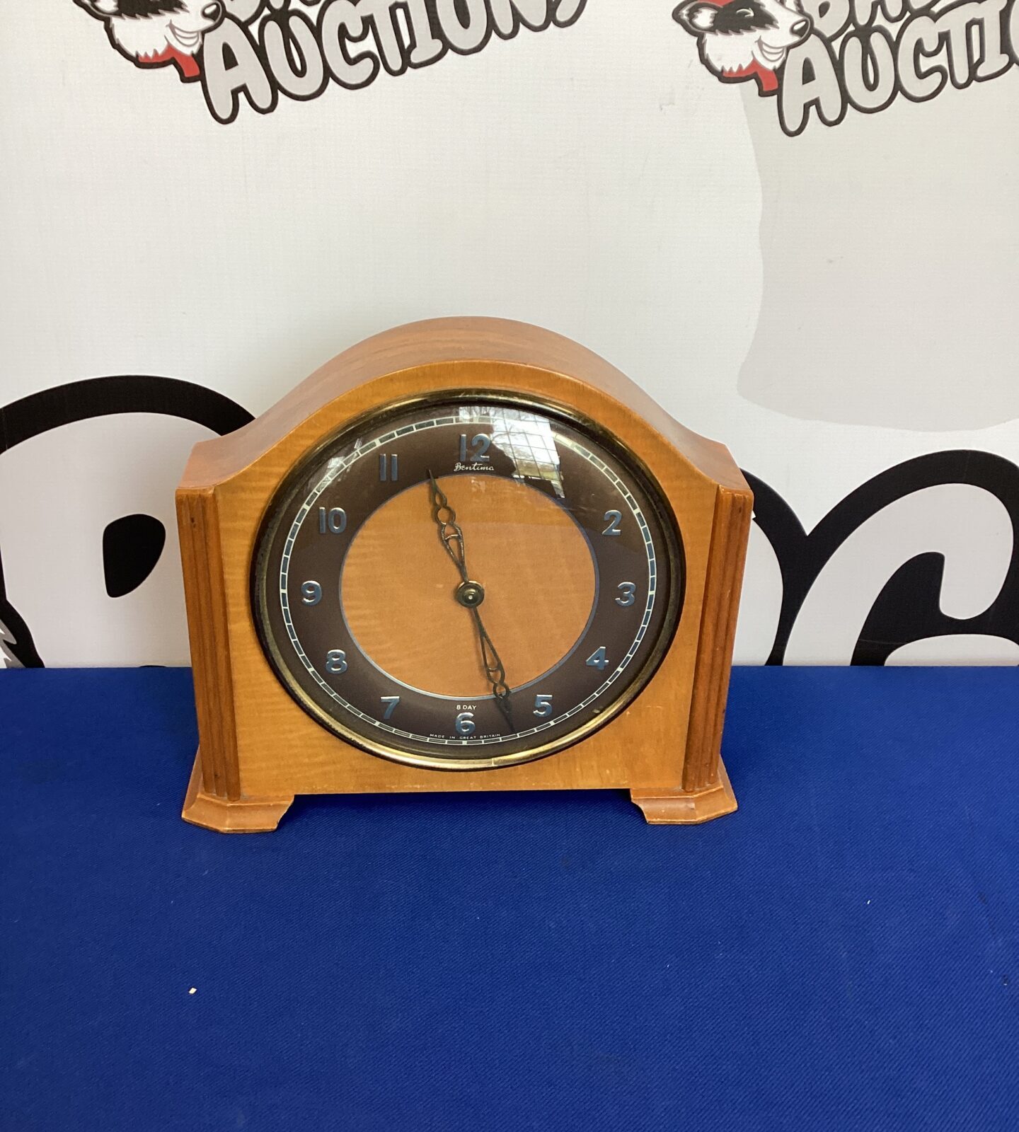 Bentima Eight Day Mantle Clock
