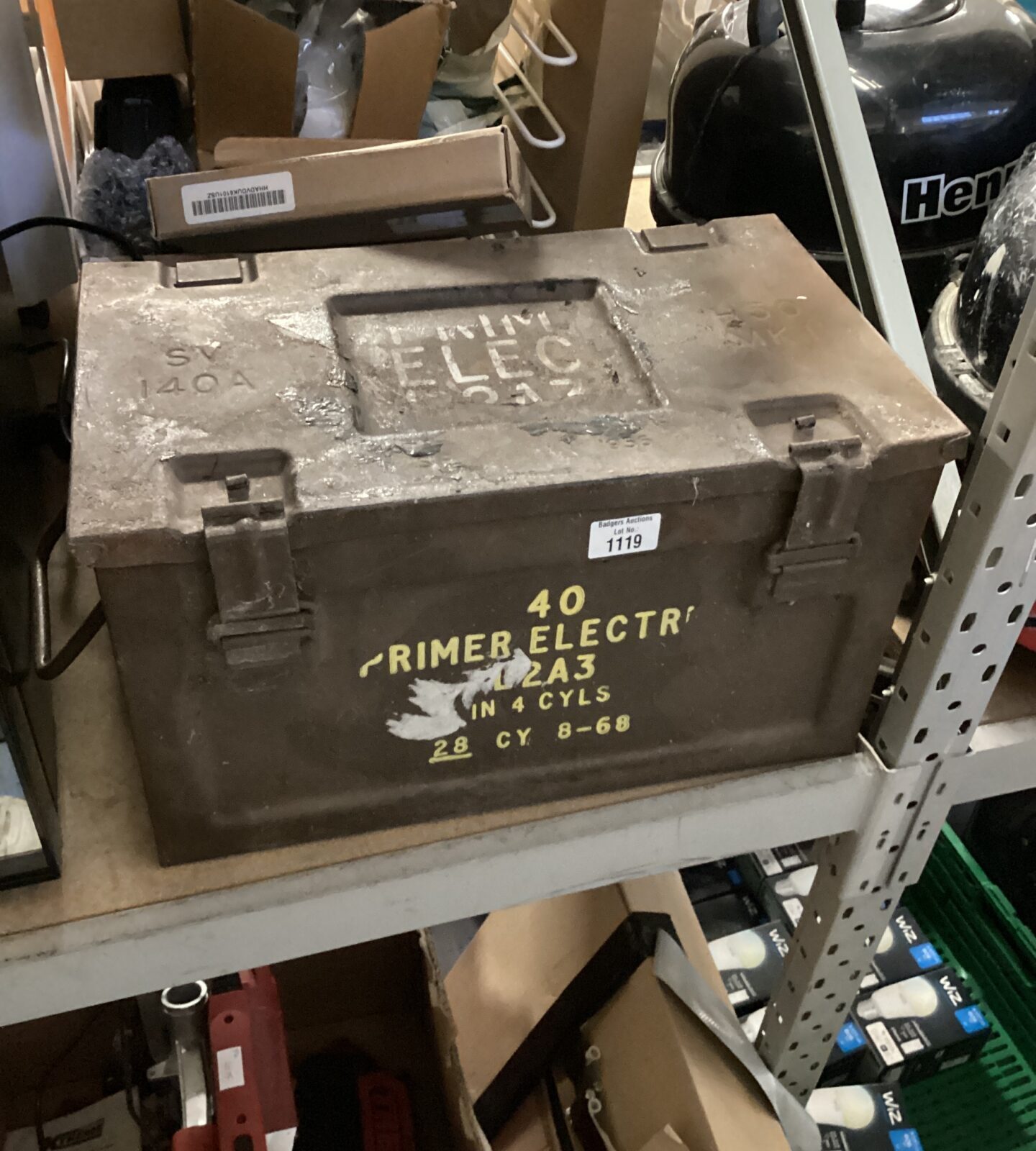 military ammo box