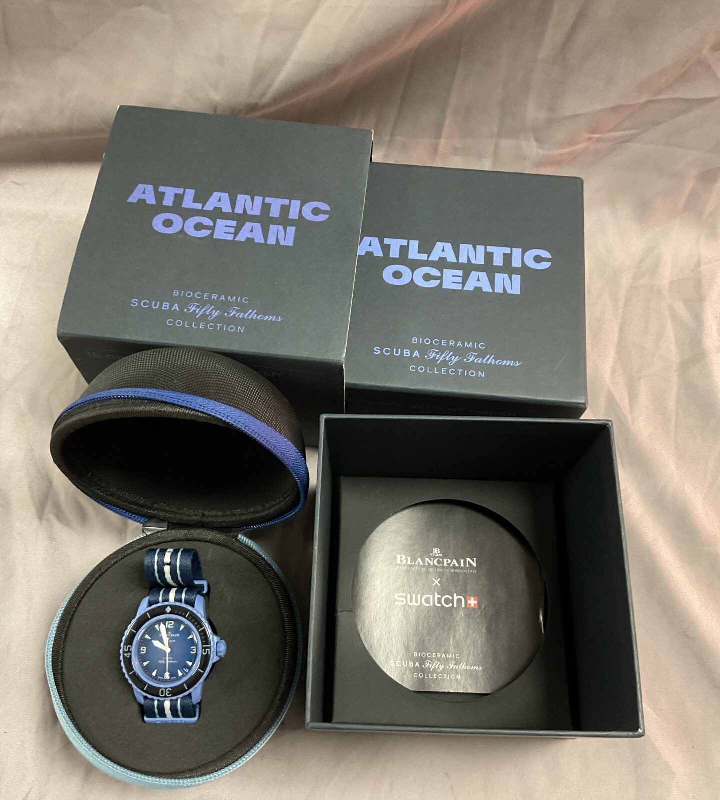 Blancpain swatch style Atlantic  ocean bioceramic scuba collection - Image 2