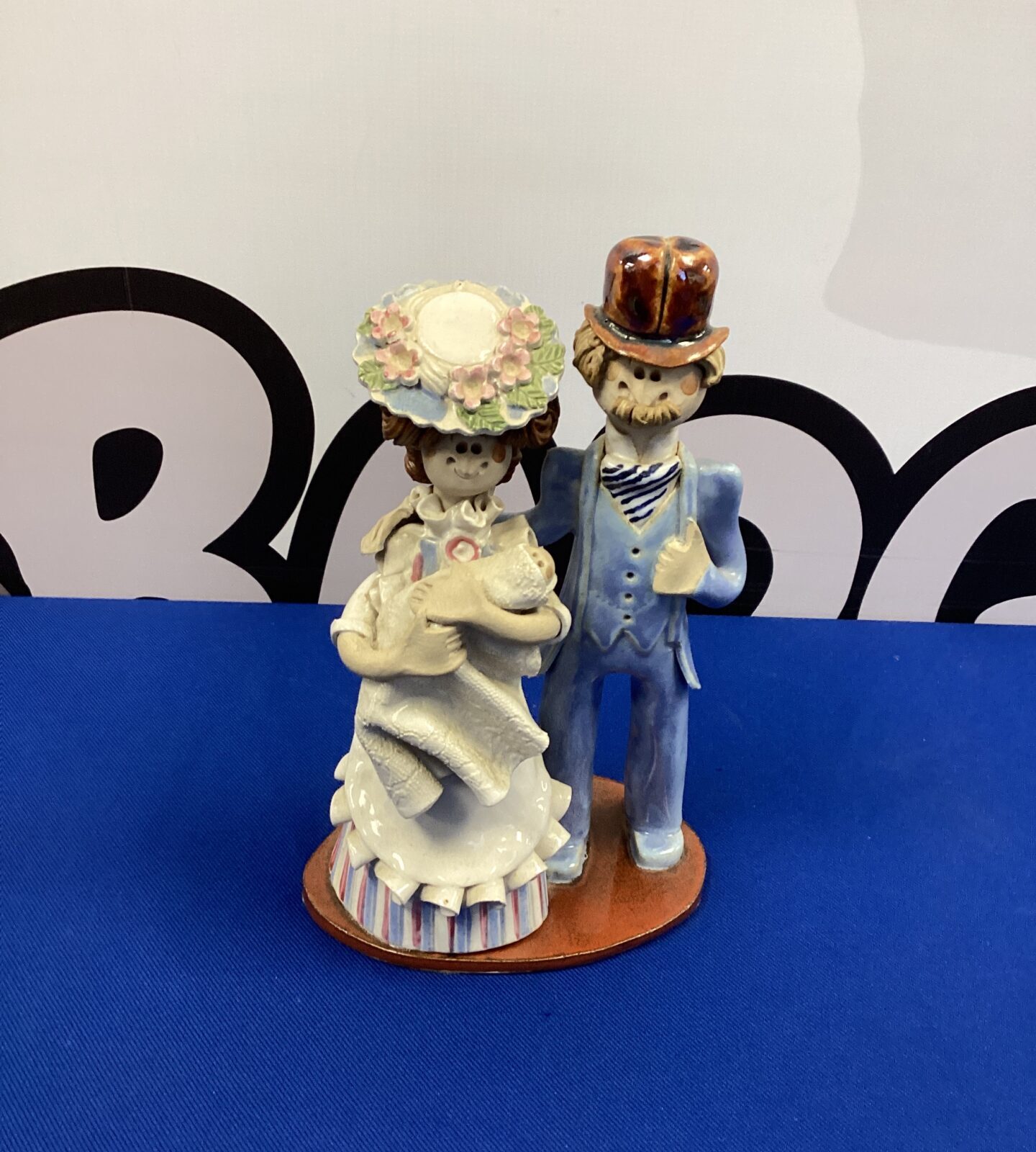 Laura Dunn Mr and Mrs Figurine