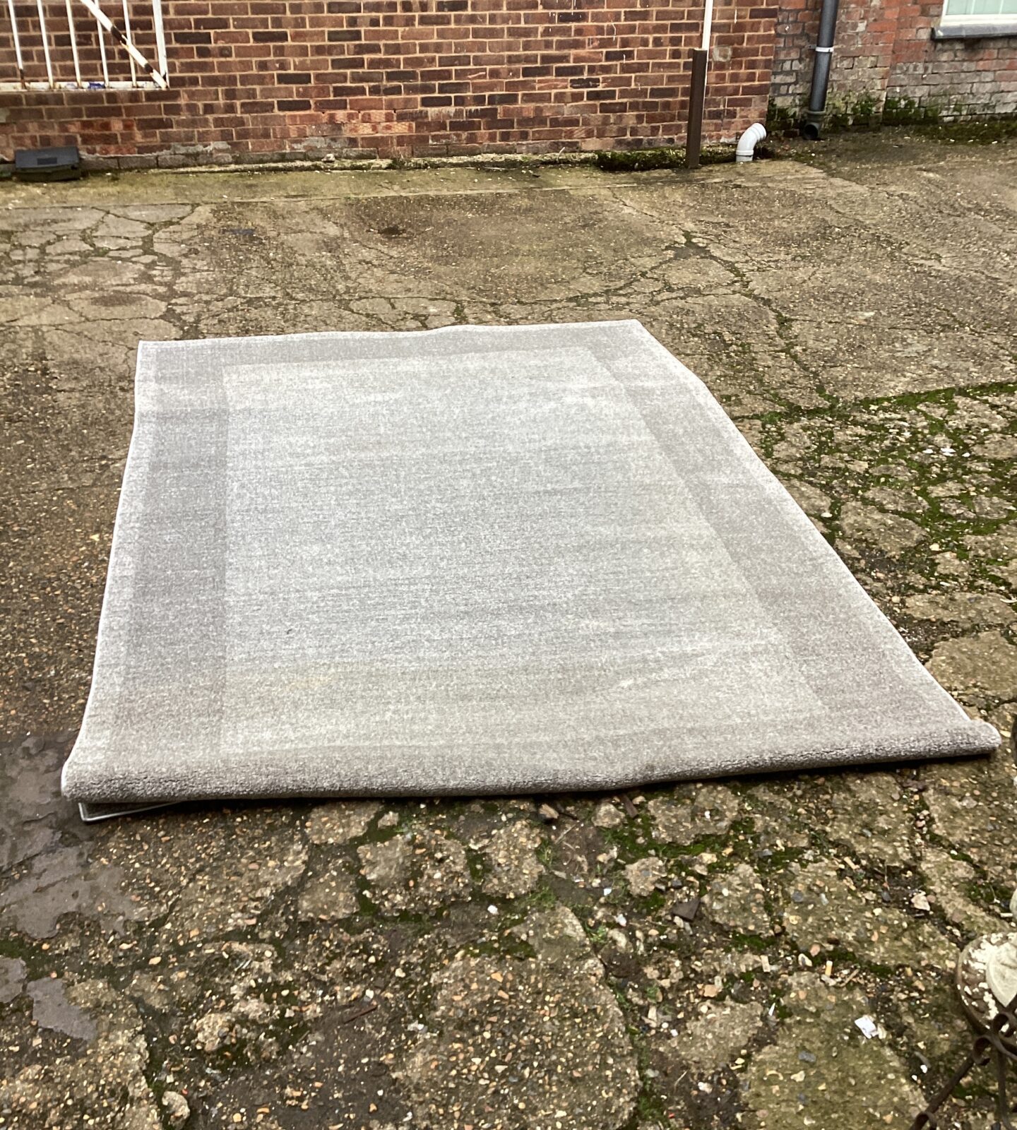 Effes grey rug 200 x 290cm