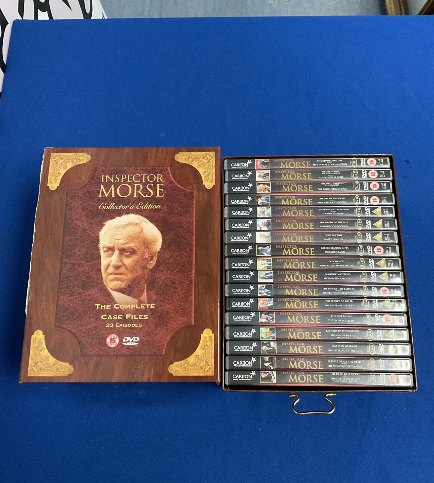 Inspector morse complete case files dvd boxset