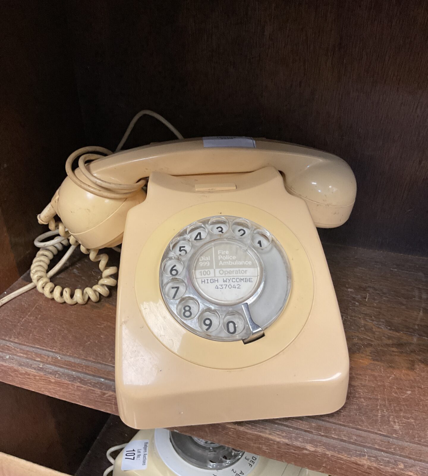 Vintage high Wycombe rotary telephone