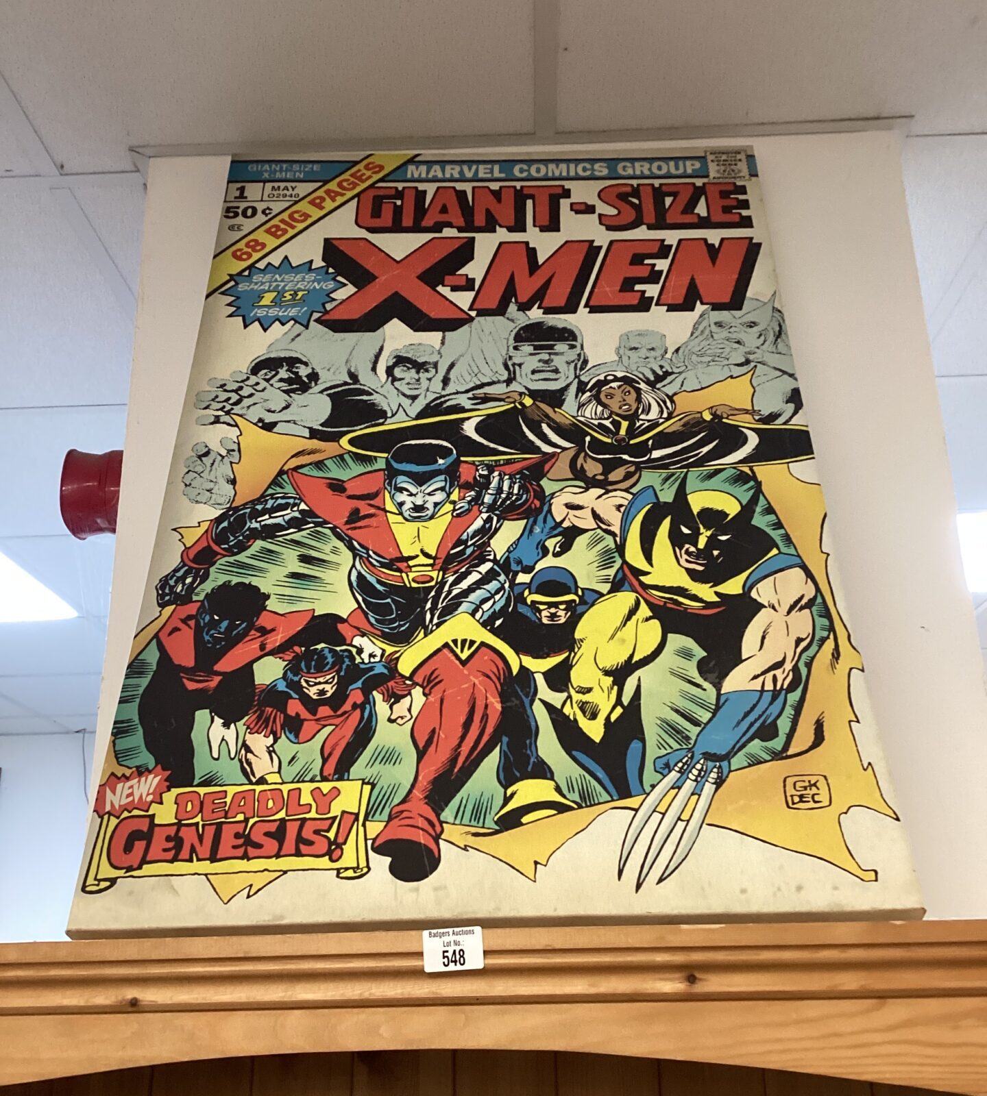 Giant size x-men canvas print