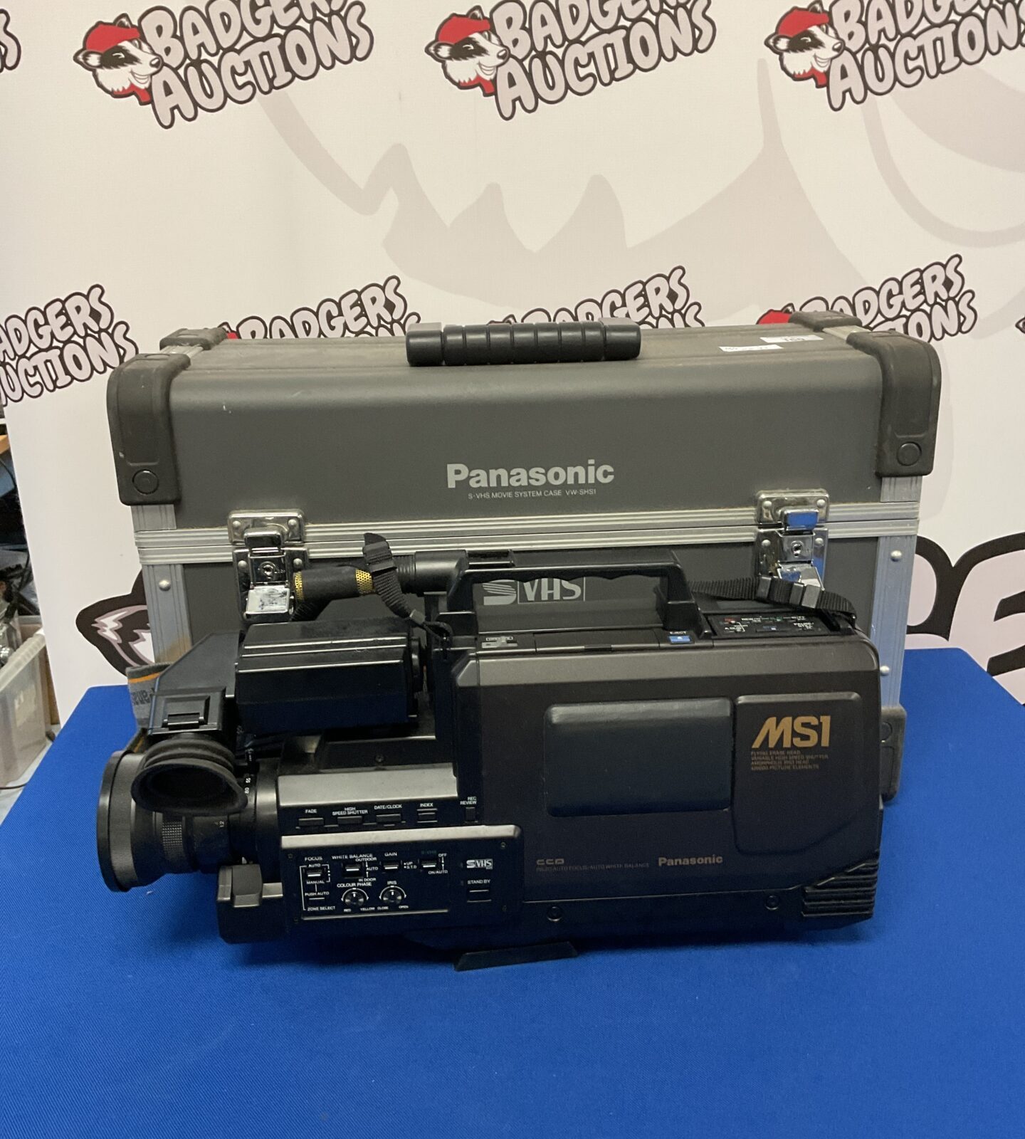 Panasonic nv-ms1 camcorder with case