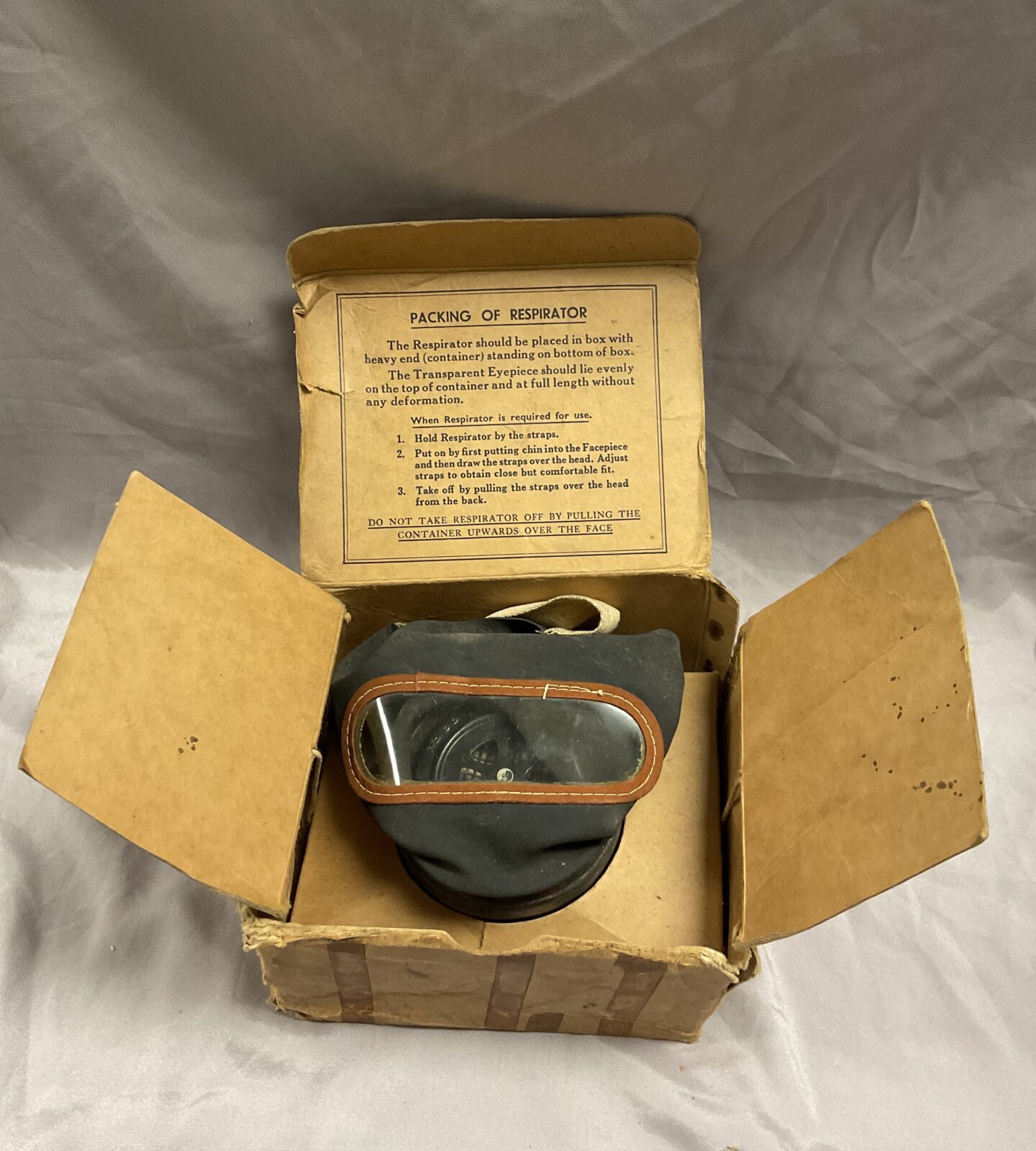 Ww2 Child’s gas mask in box