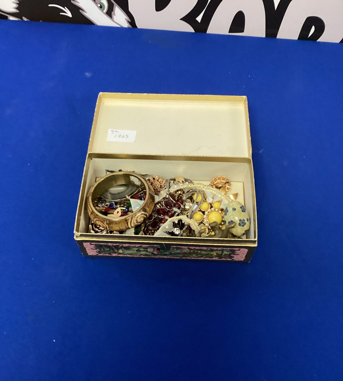 Jewellery Box with contents