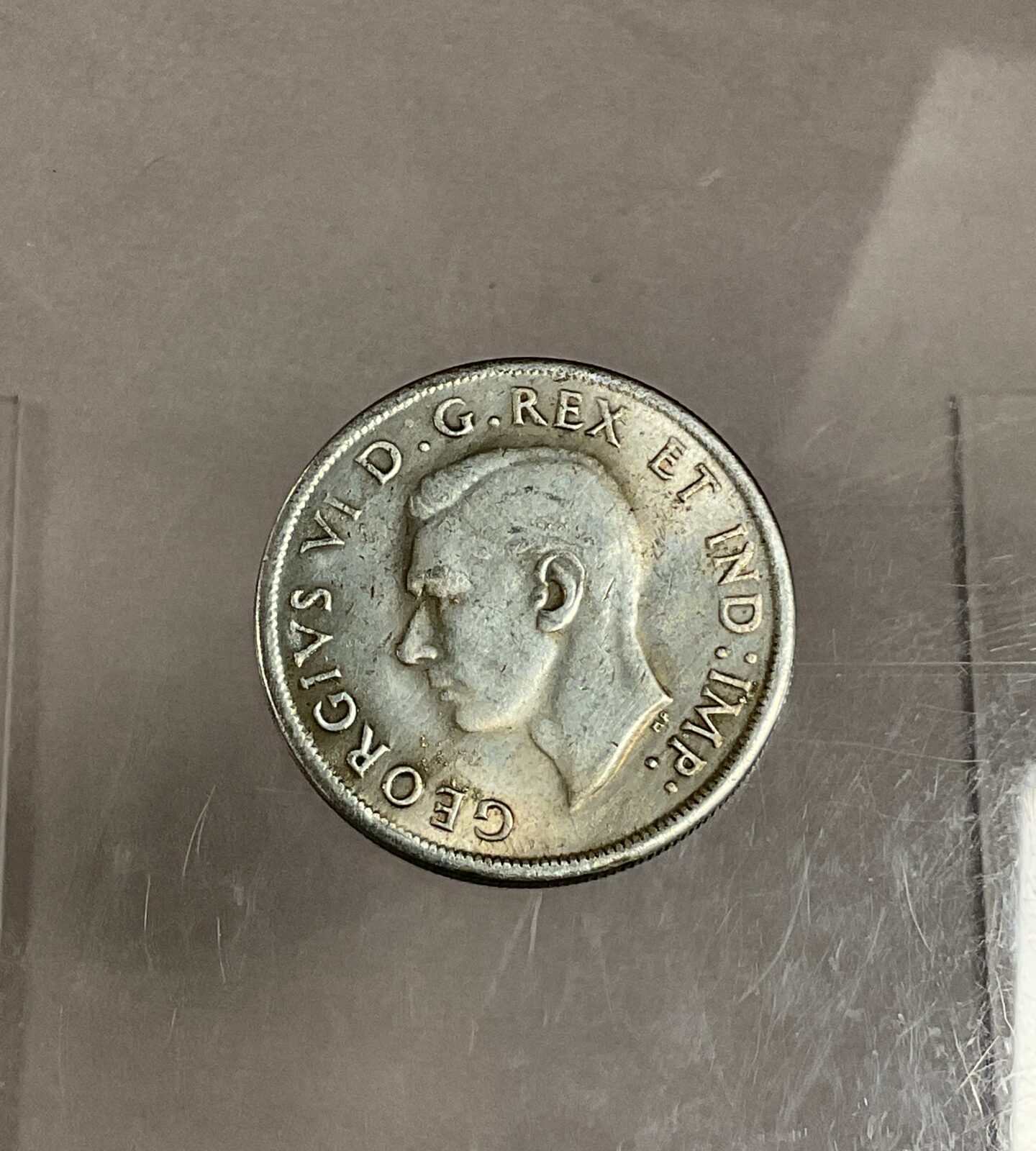 1945 canadian silver dolla - Image 2