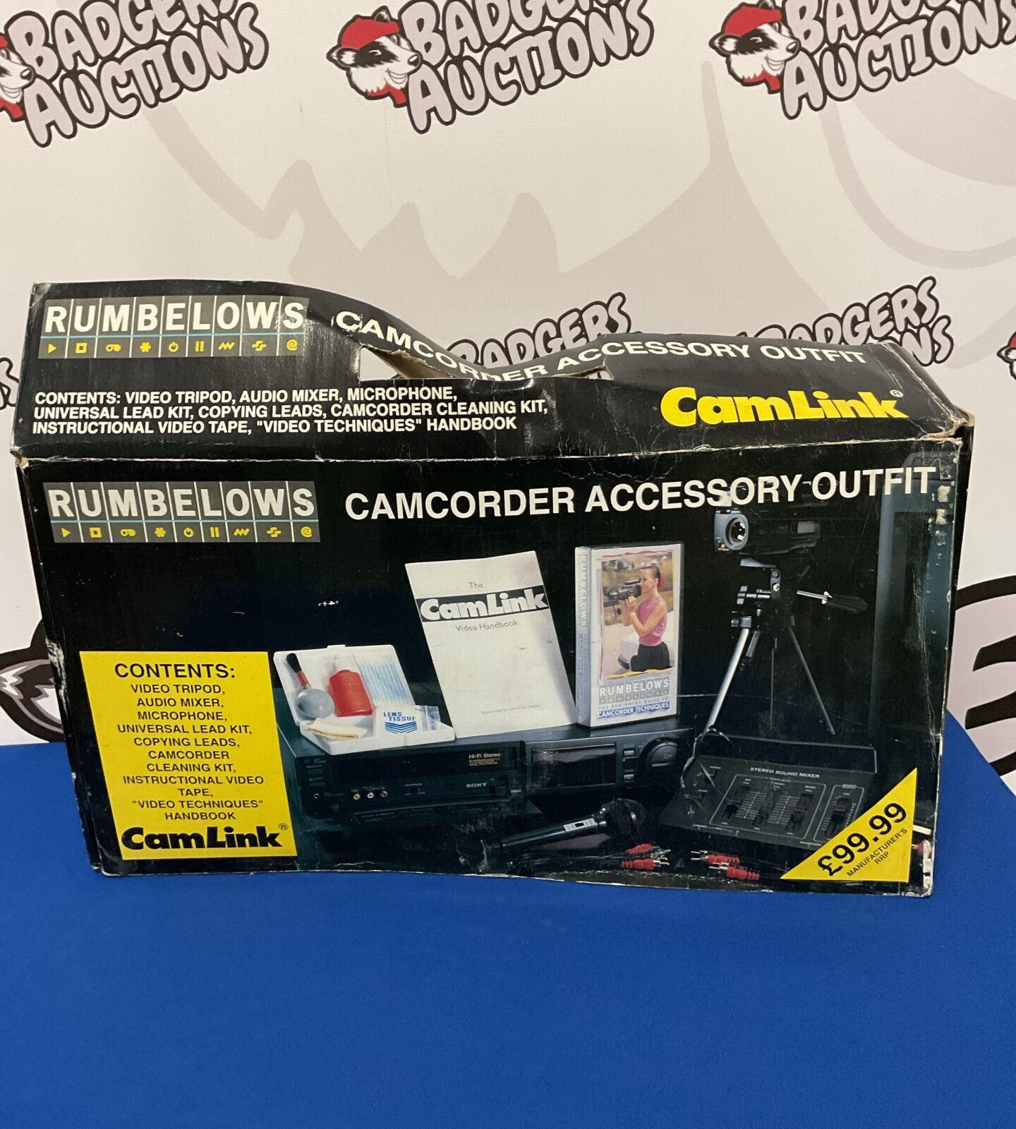 Rumbelows camcorder accessory set