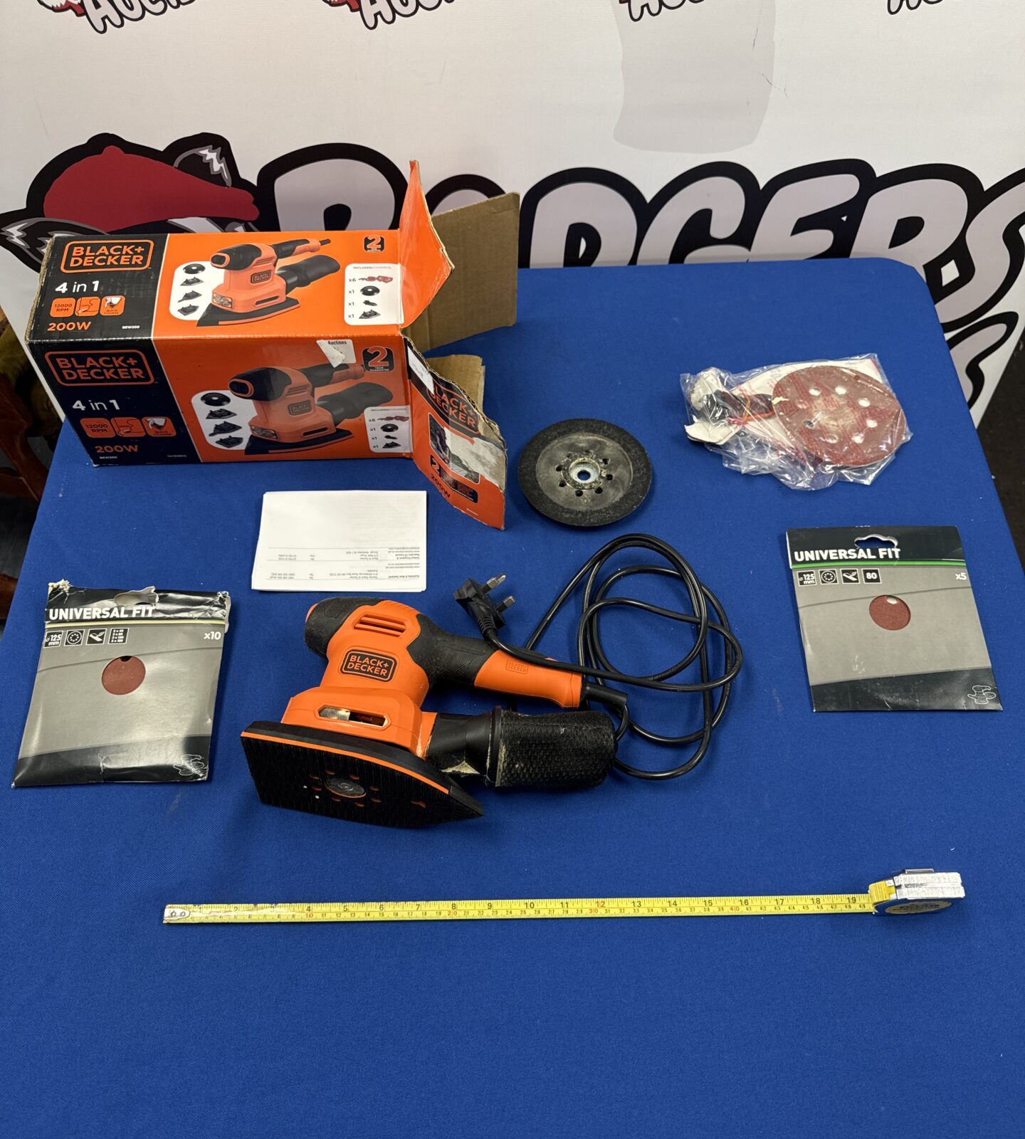 Black & decker 4 in 1 electric sander