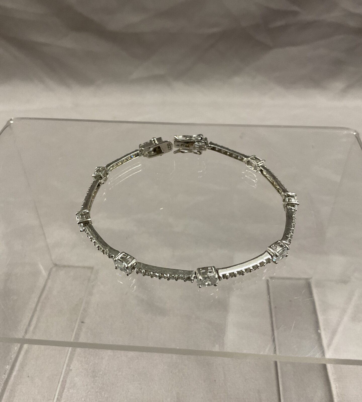 925 silver whitestone bracelet