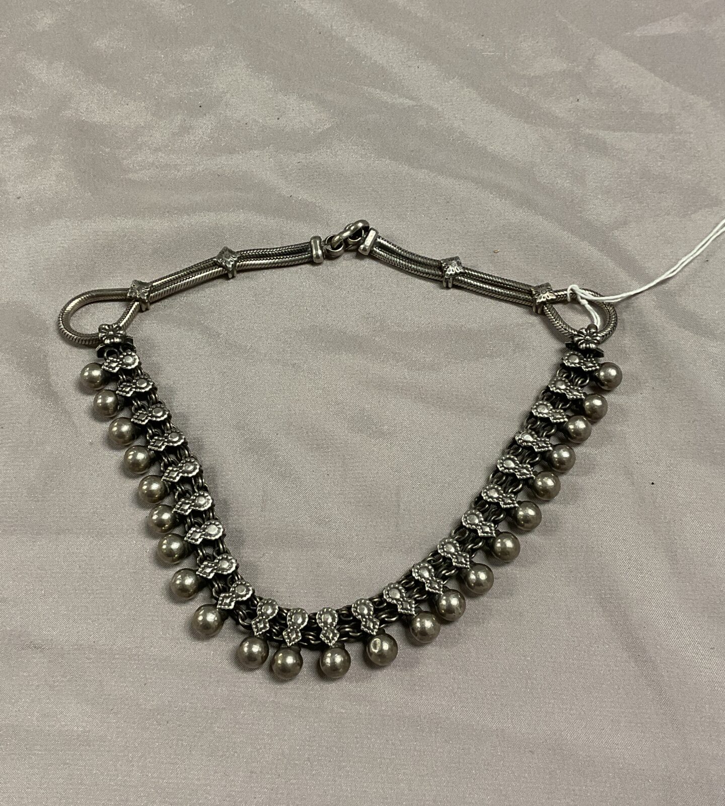 Indian silver necklace 94g