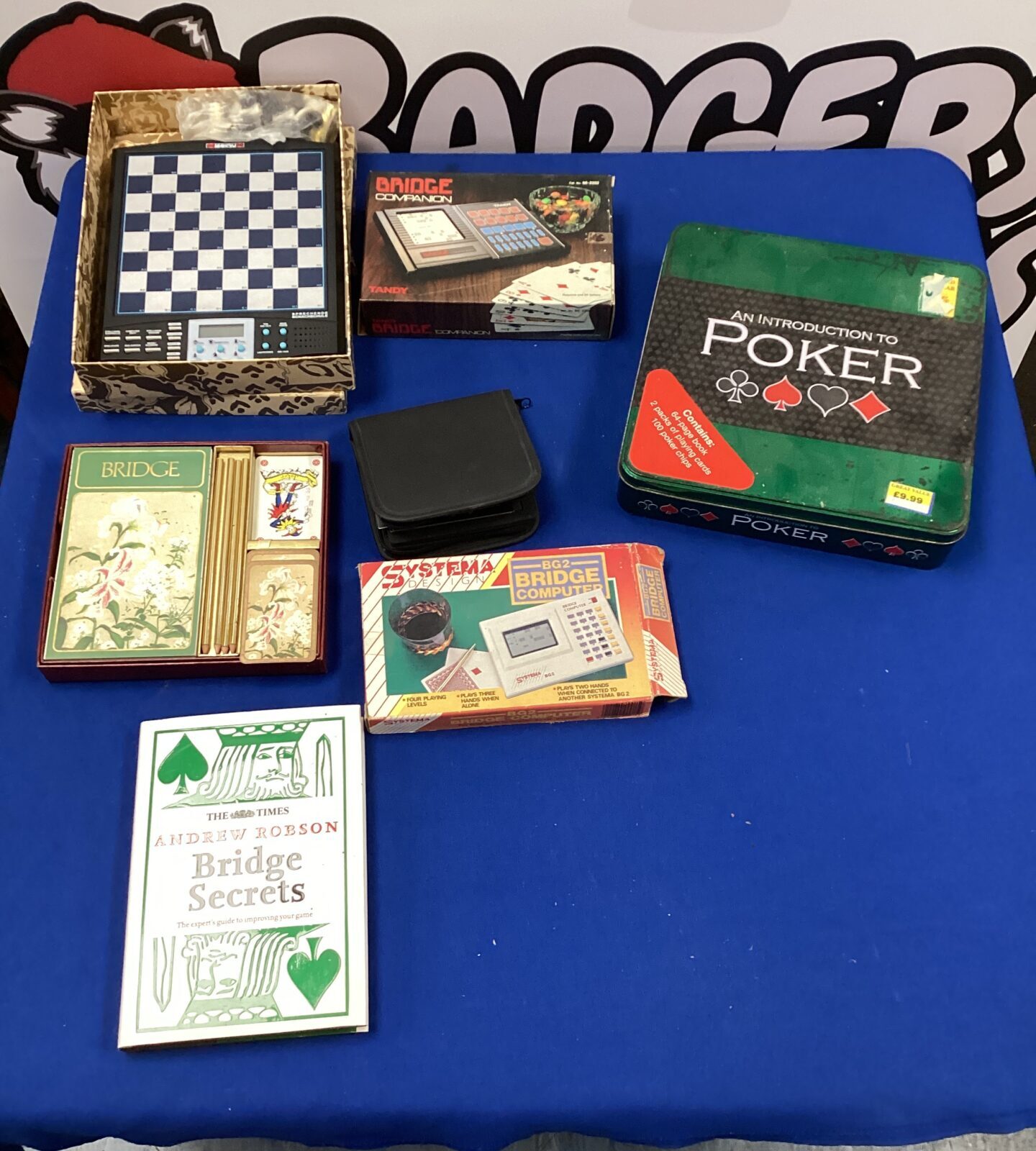 Box of card games inc bridge