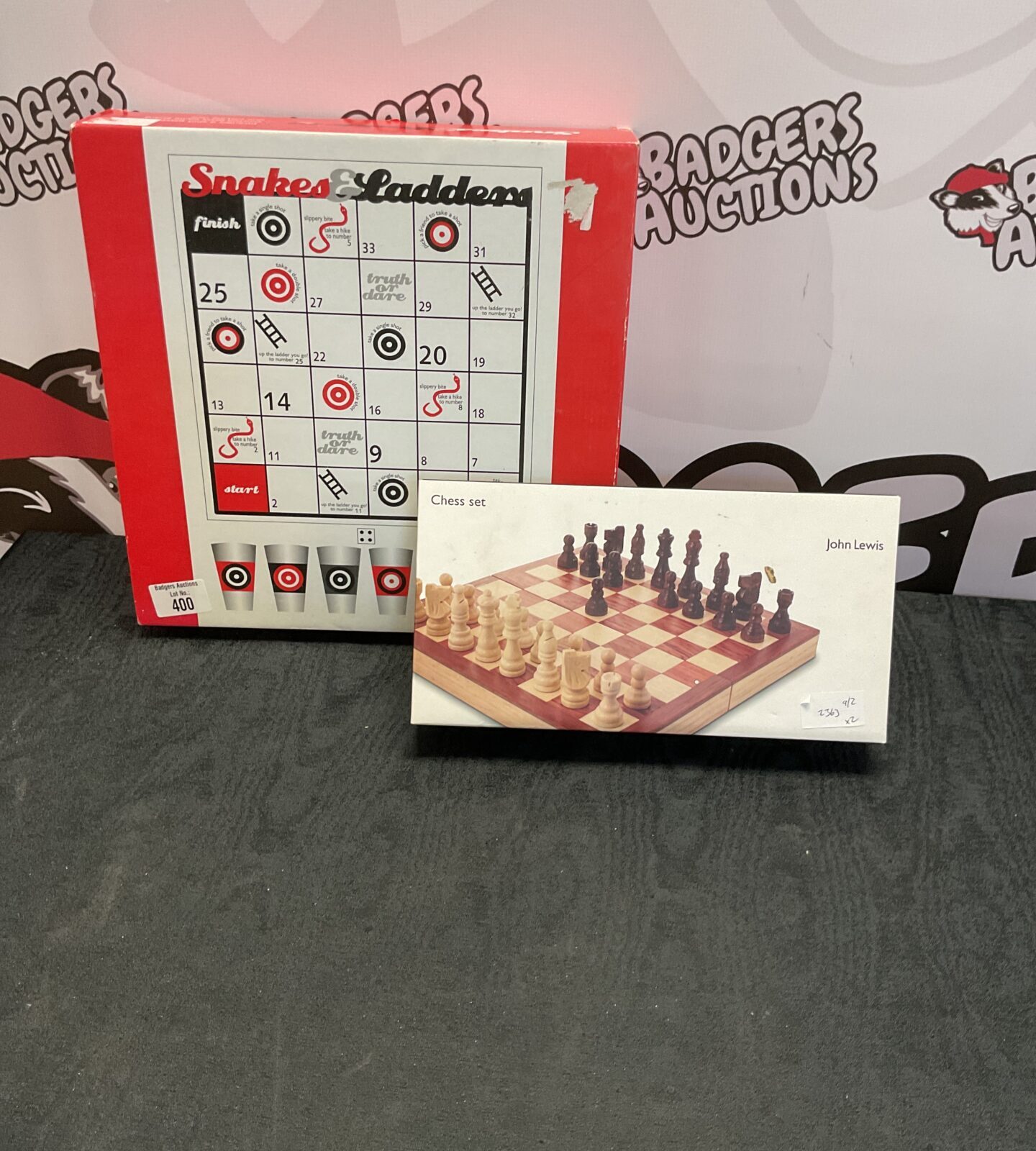 Jhon lewis chess set with snakes and ladders drinking game