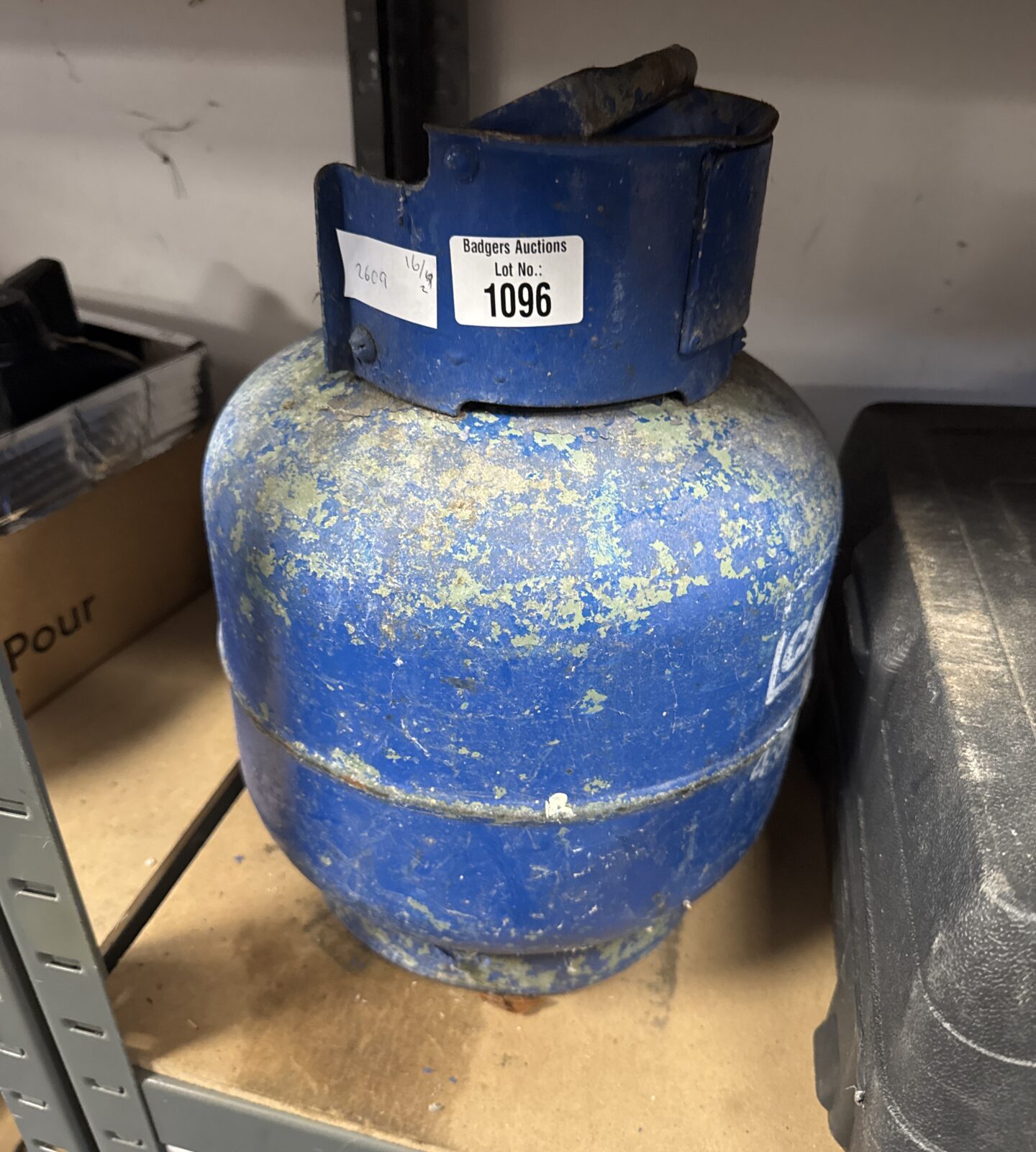 Calor gas 4.5kg butane canister - unknown contents